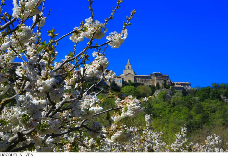 Venasque, classed as one of "The Most beautiful villages of France"
