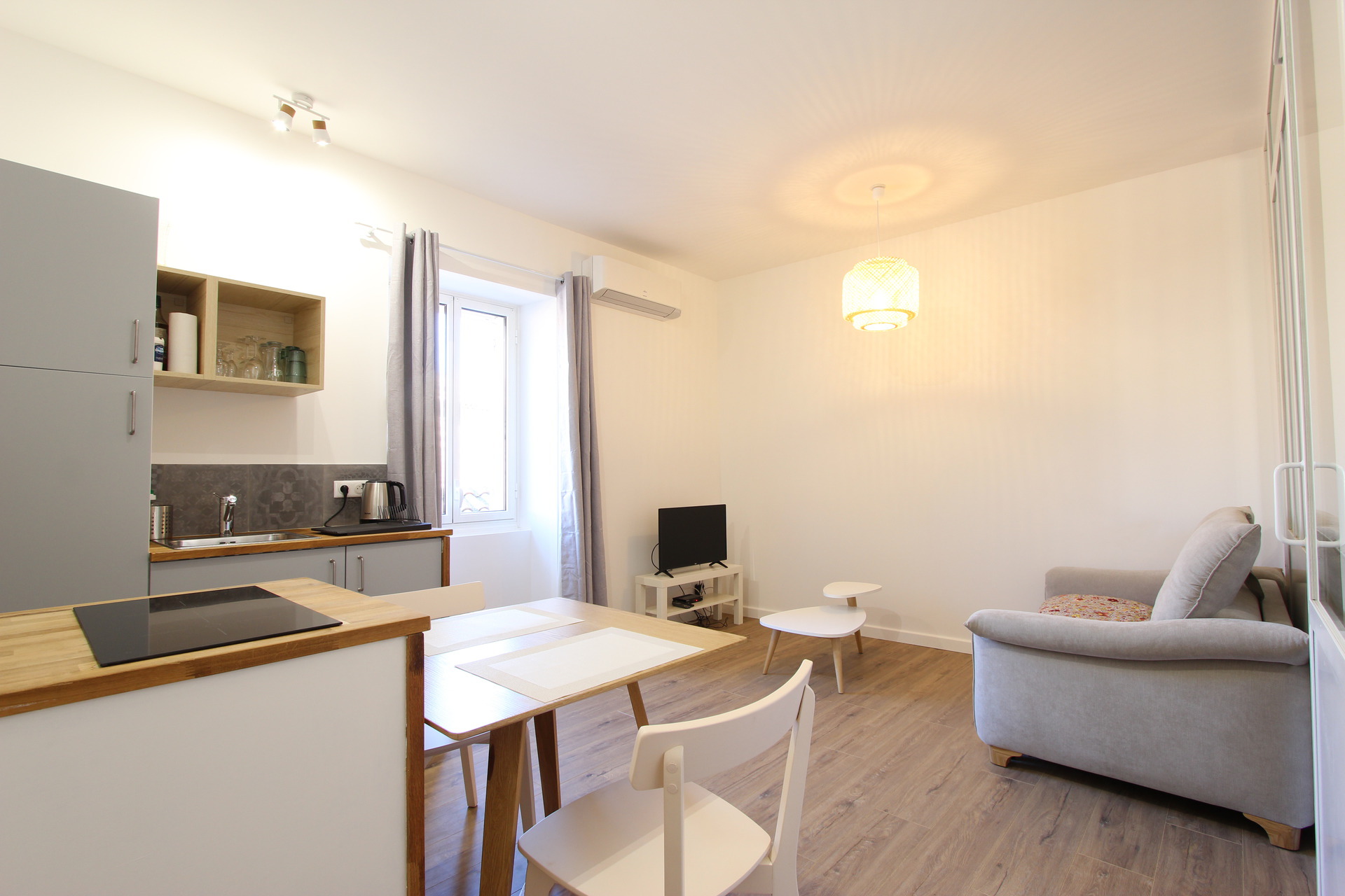 The nice living area