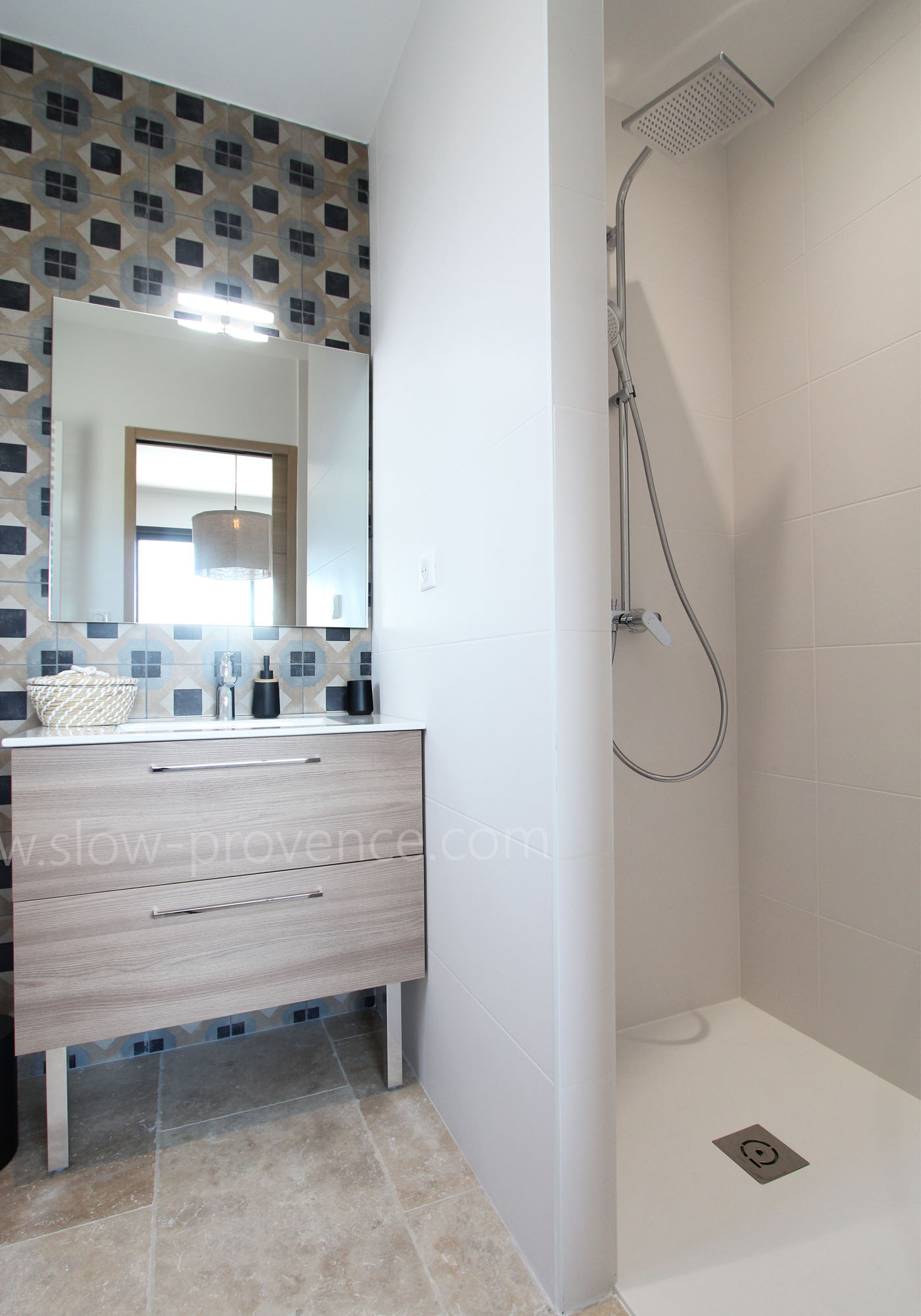 Salle de douche suite parentale