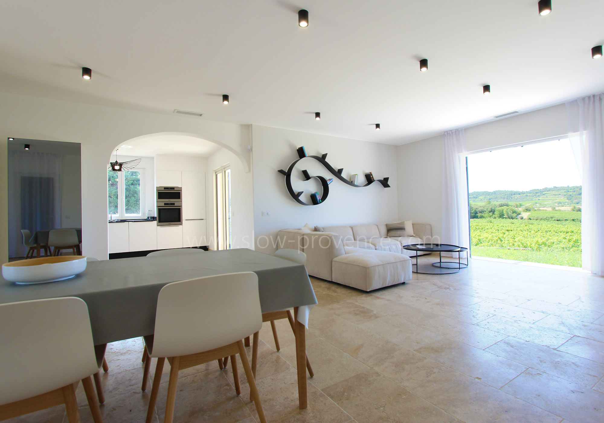 Clean lines and modern decor