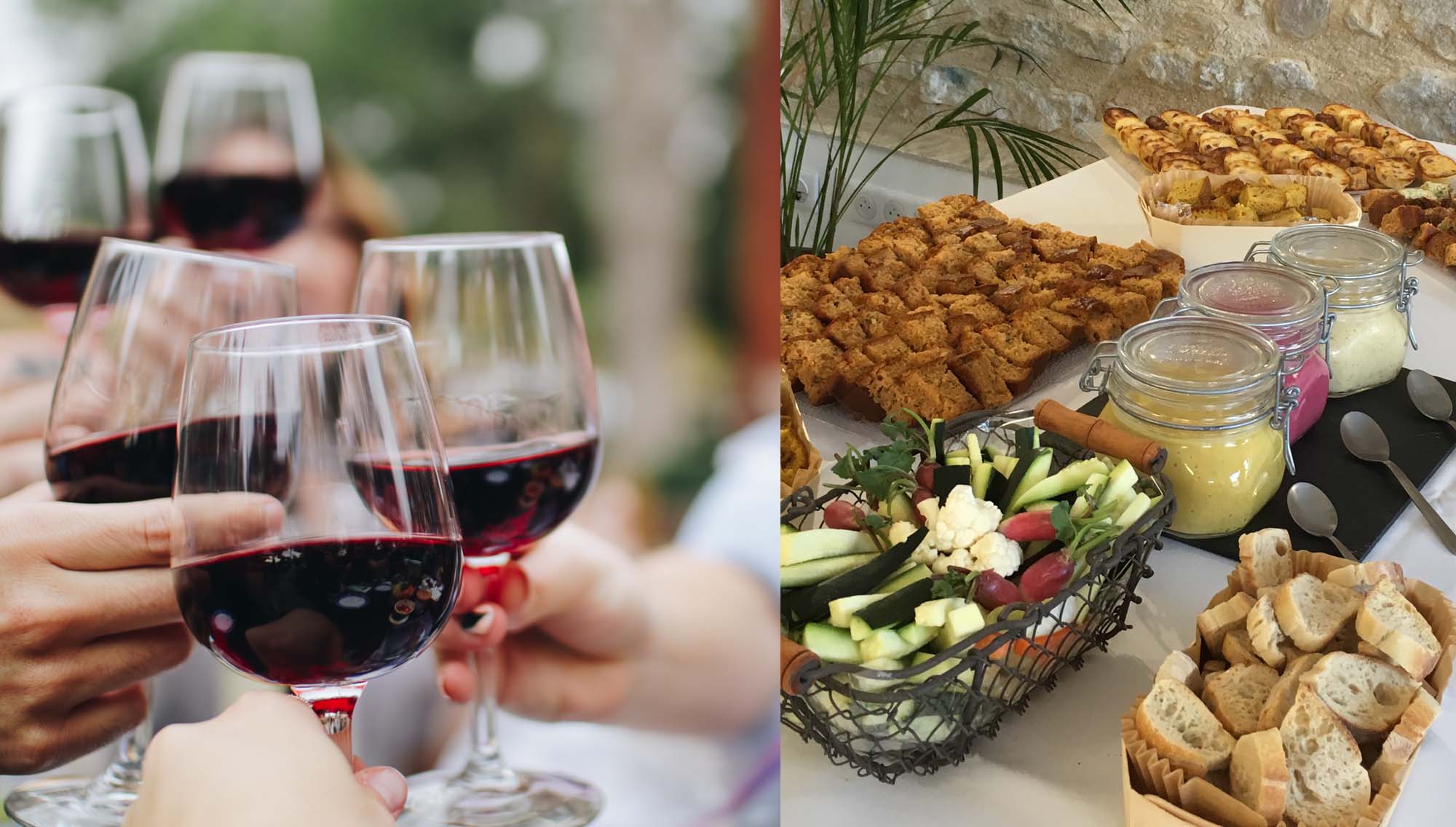 Sur demande: cuisine à domicile, atelier dégustation de vins...