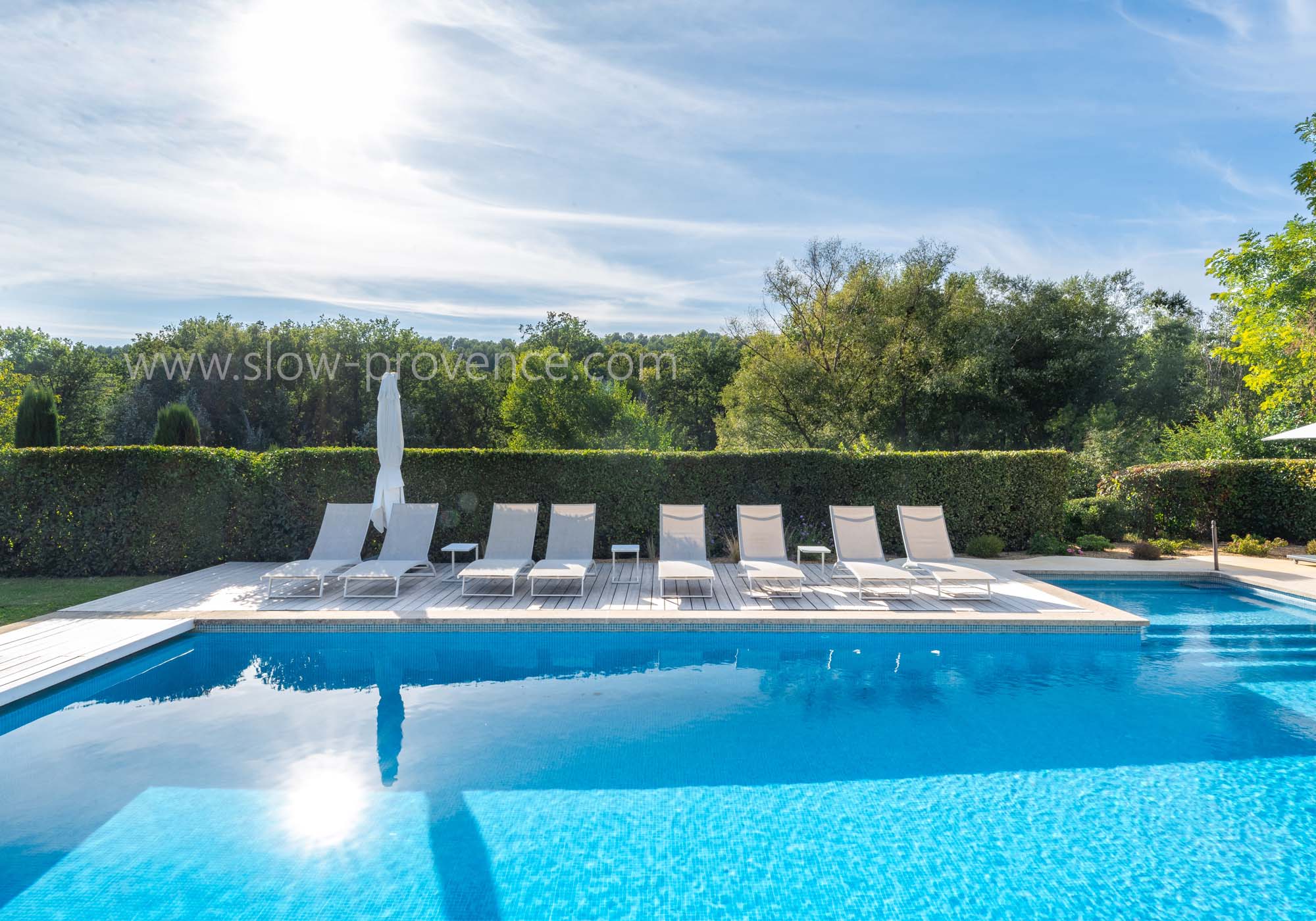 Relaxation by the pool