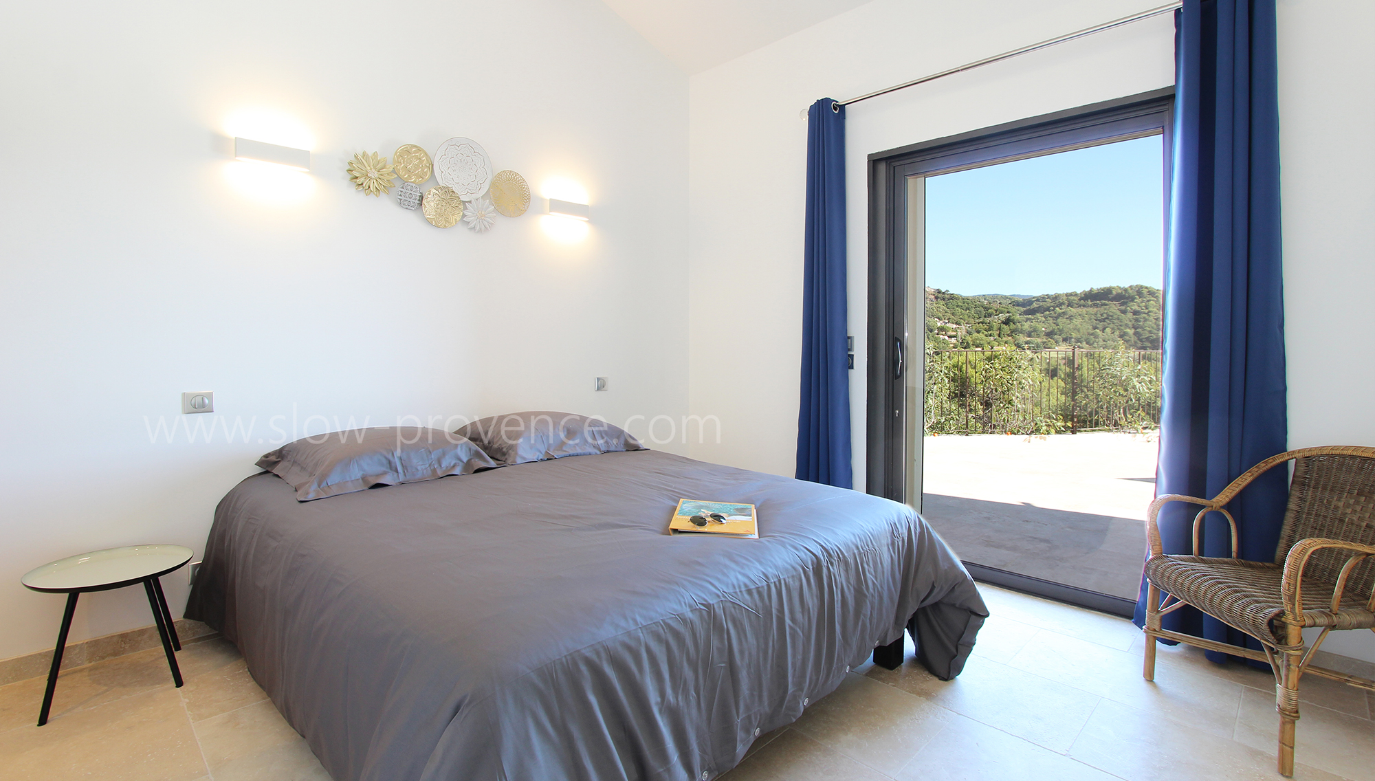 Chambre 1 en rez-de-jardin