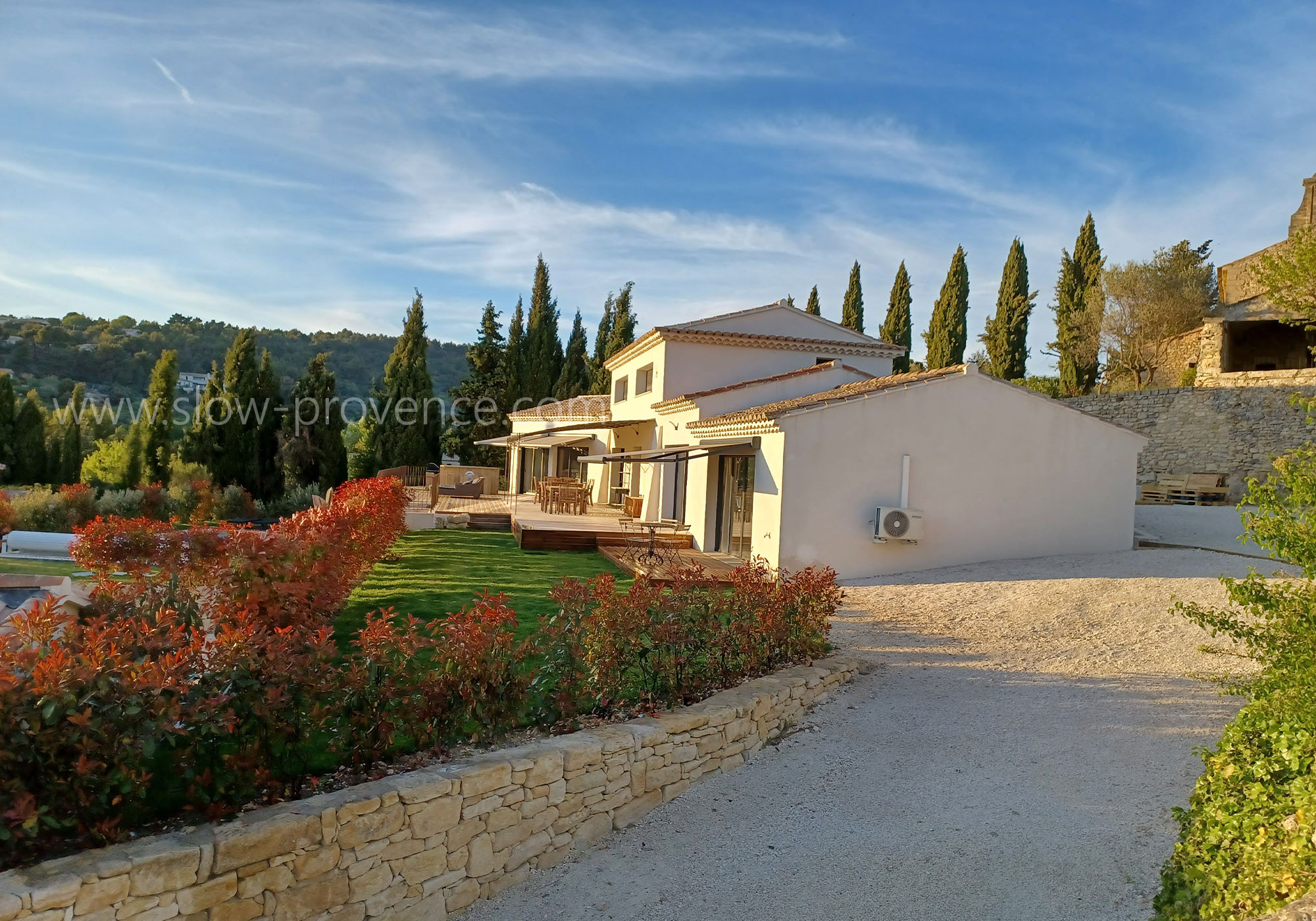 Vue depuis le portail