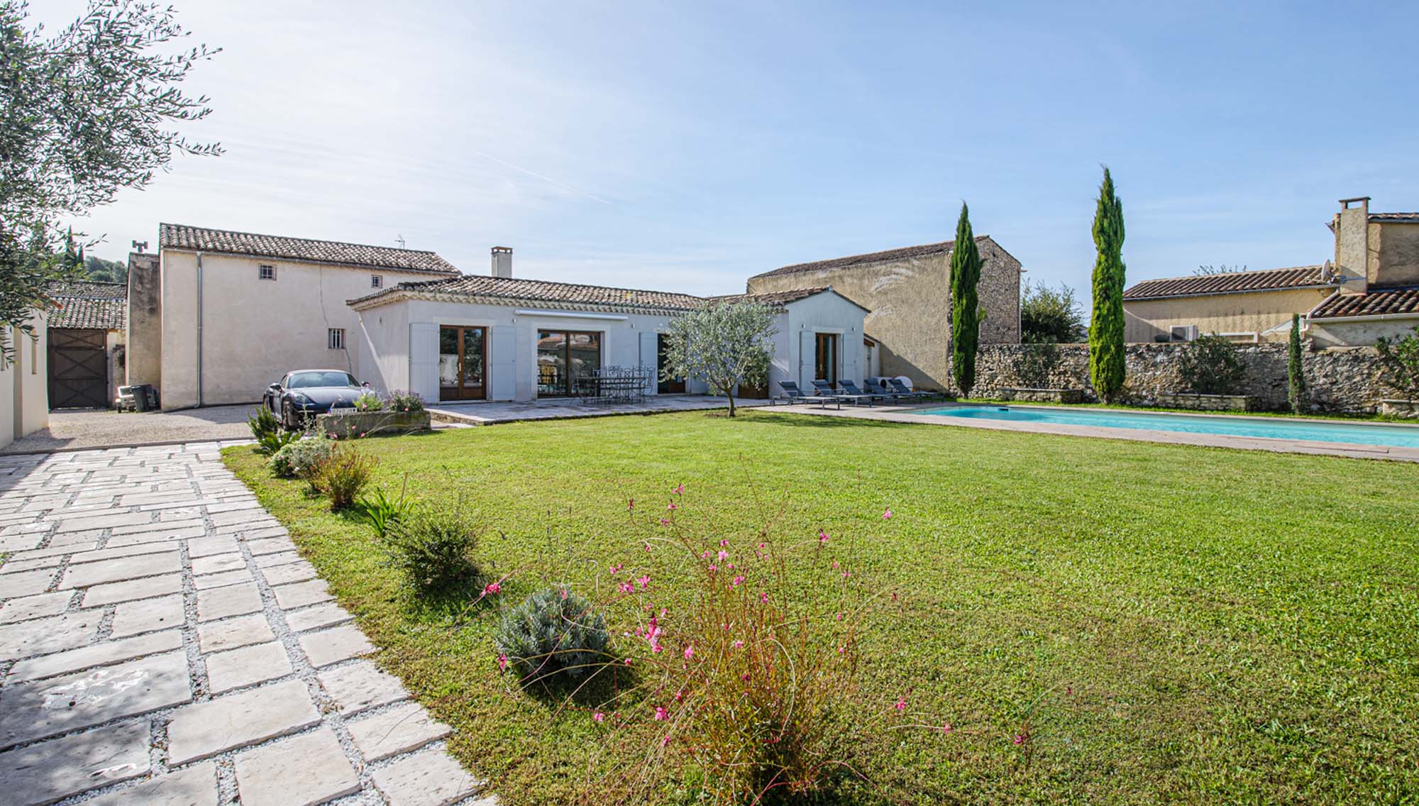 Large garden