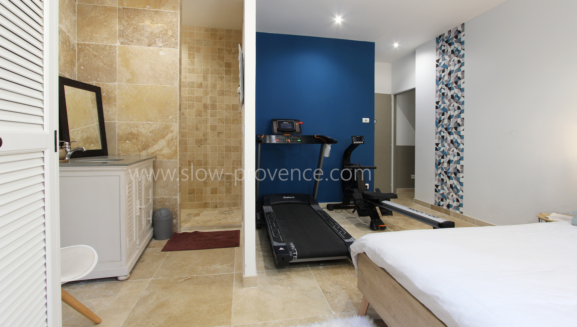 Salle de bain 2 + espace sport