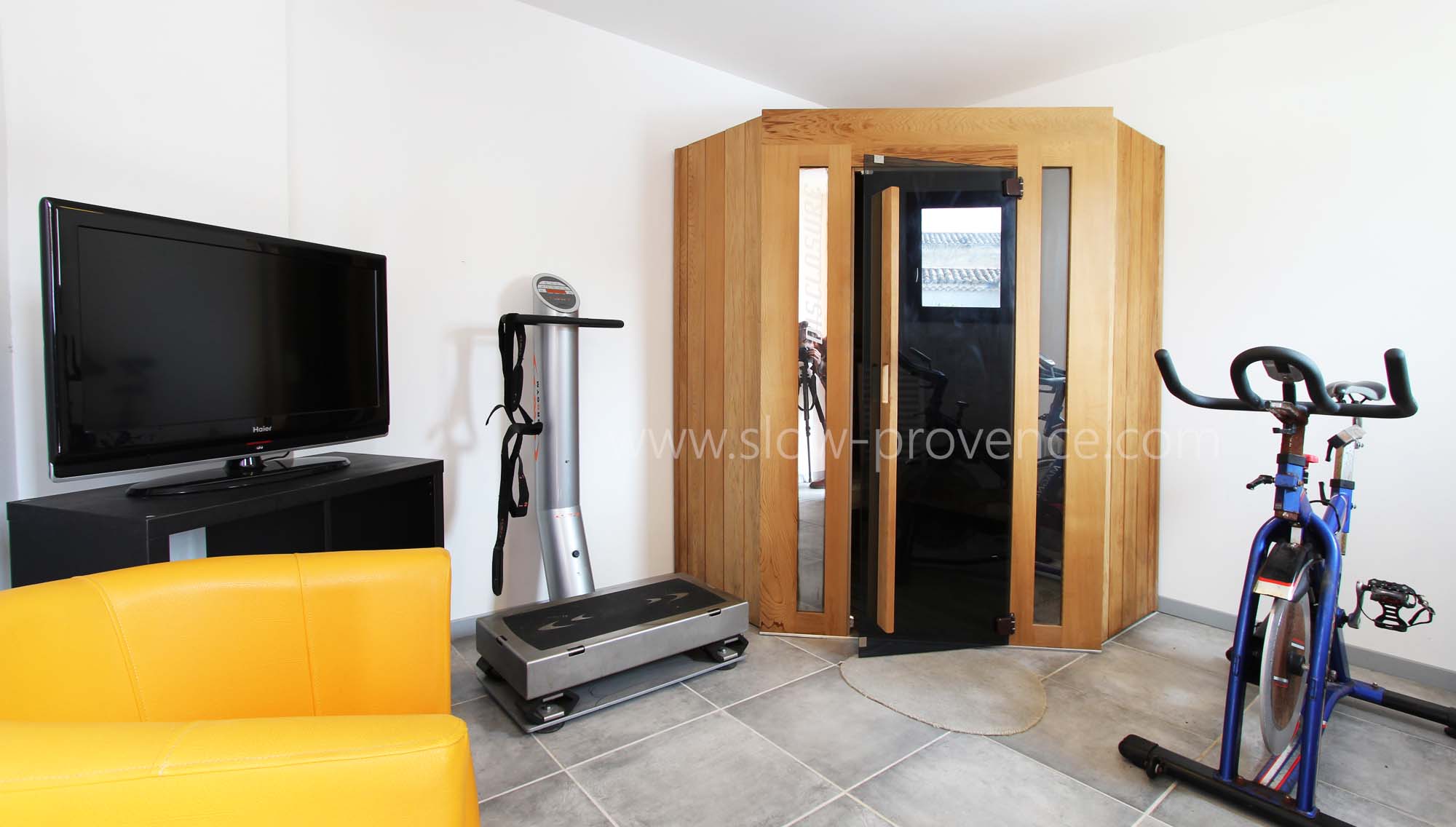Sport room and Sauna