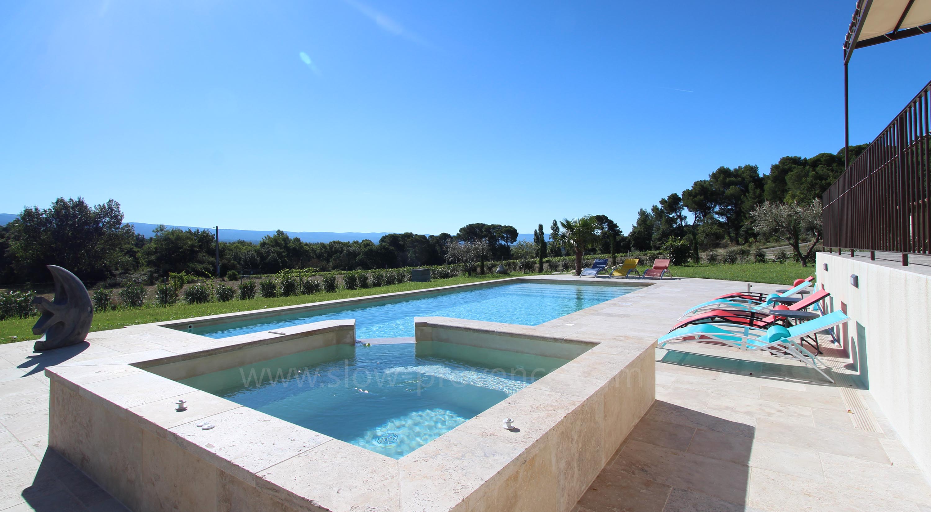 Jacuzzi et piscine