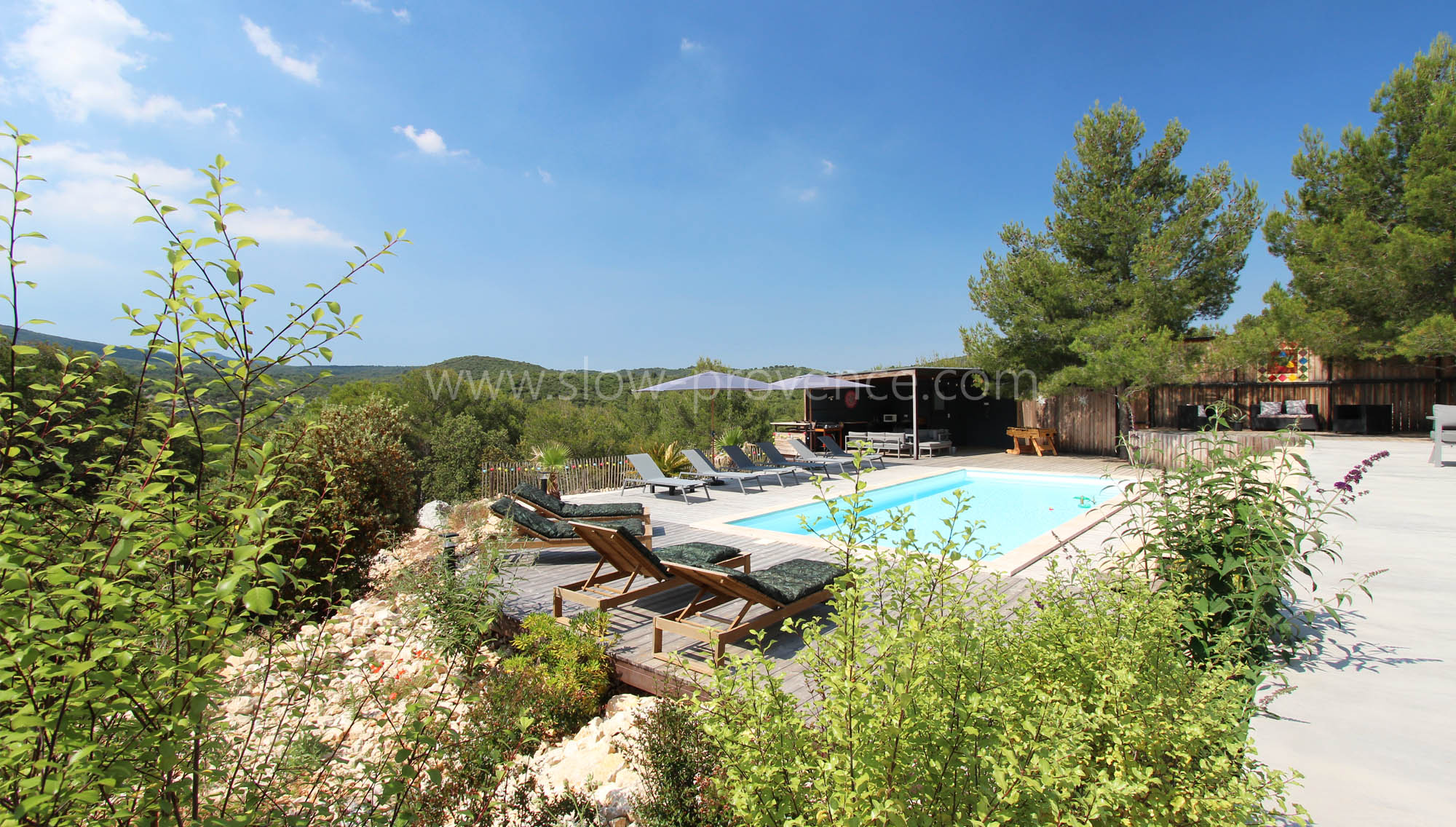 Vue panoramique et intimité garanties!