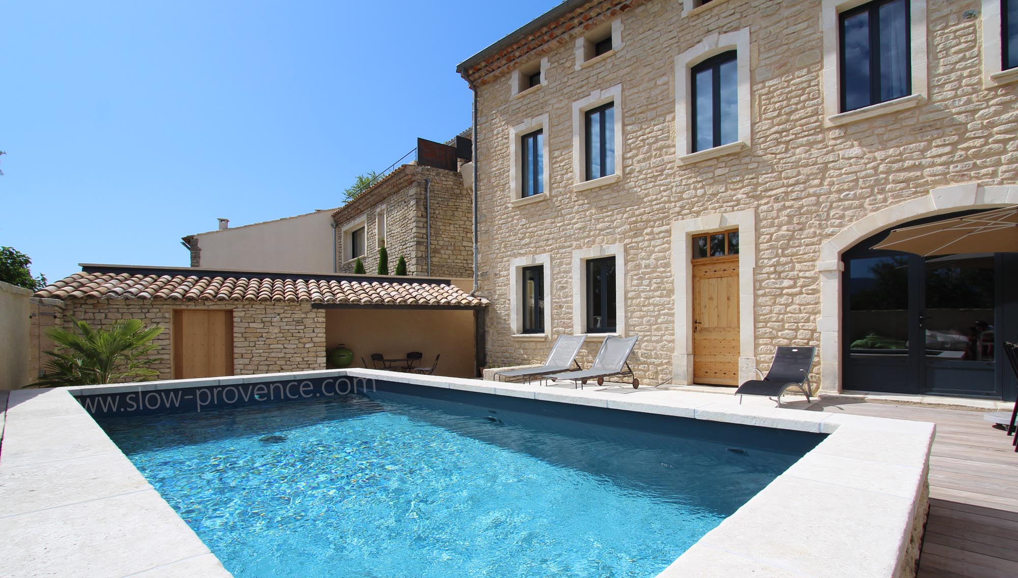 Village stone house