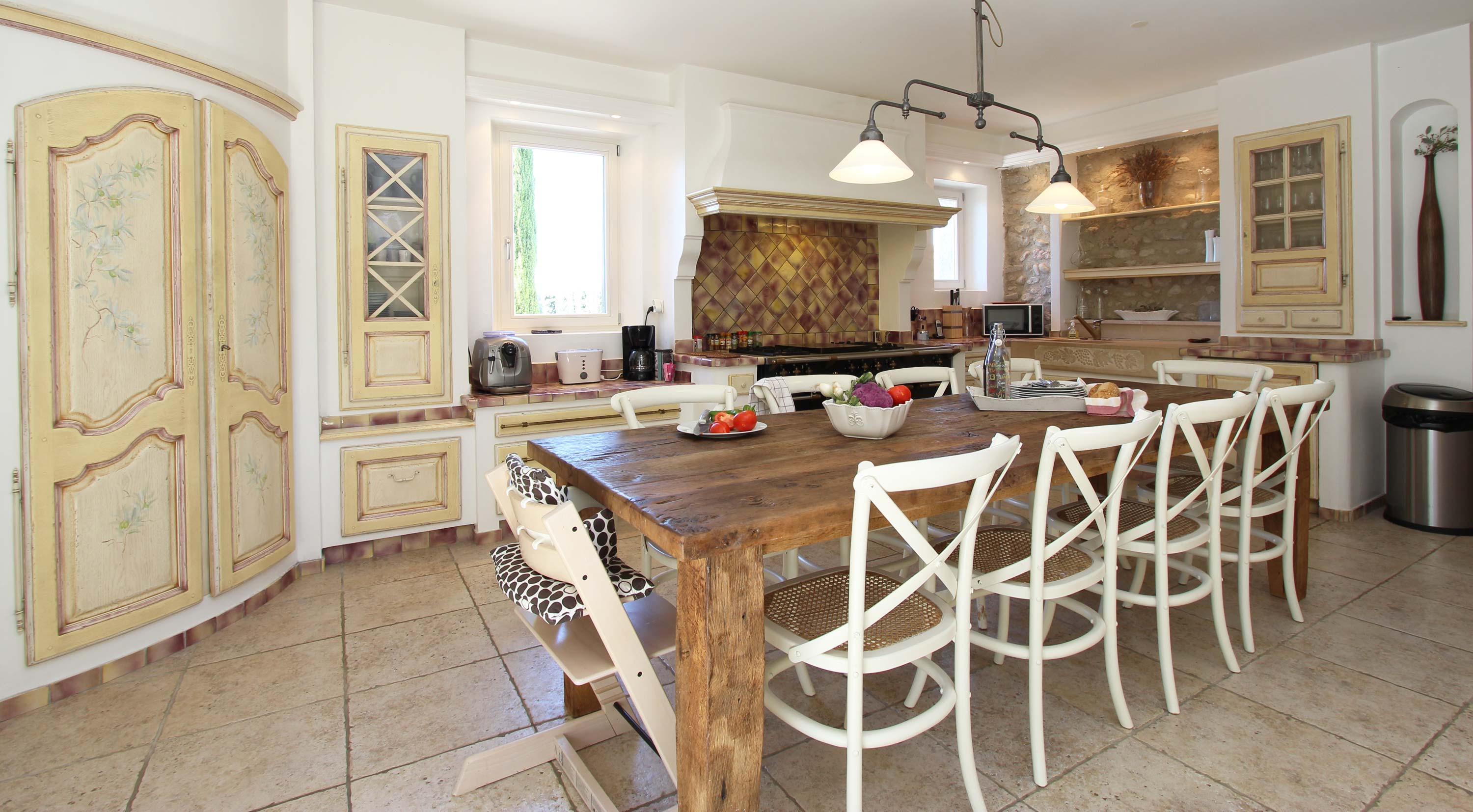 Large family kitchen