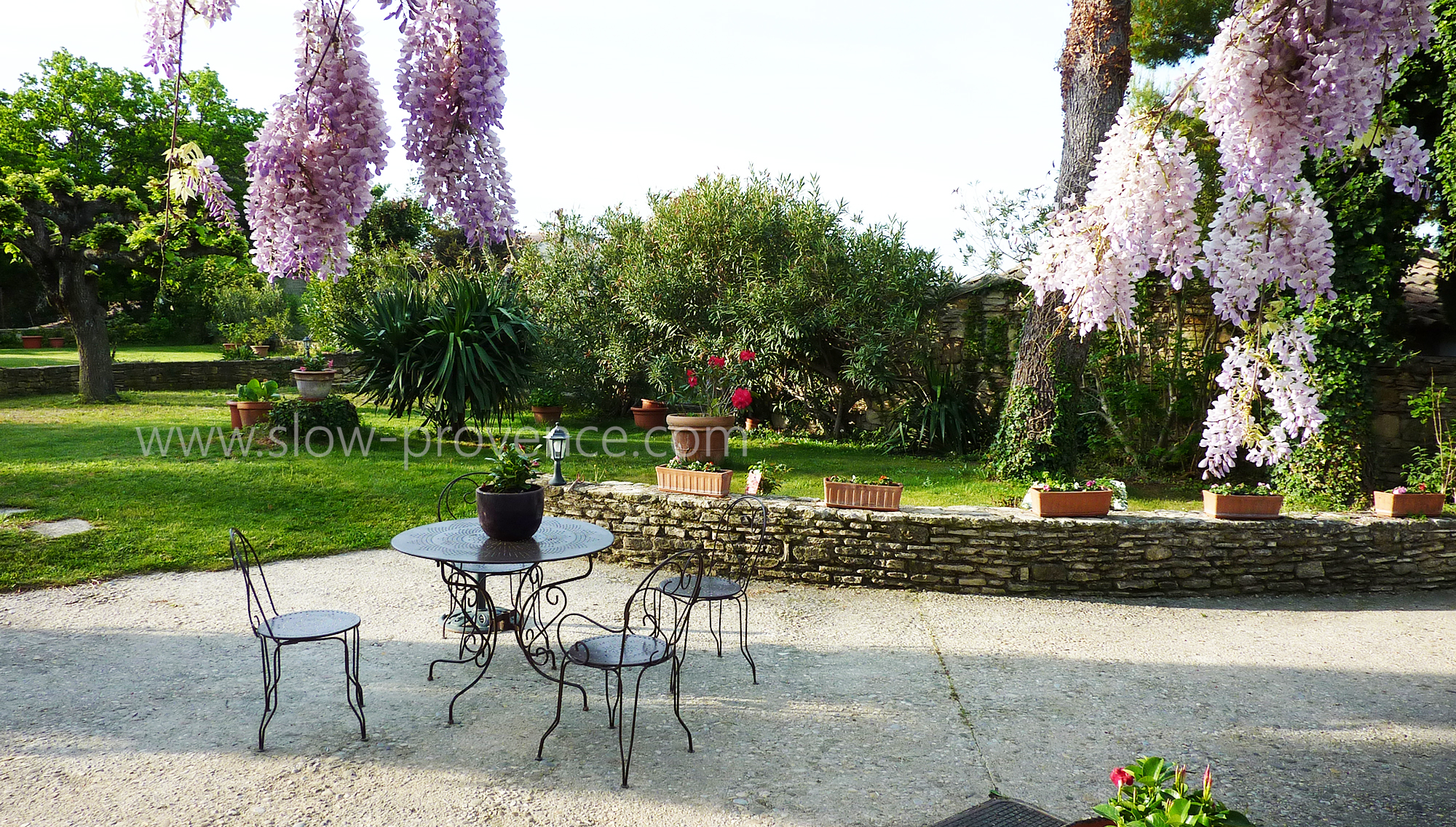Terrasse ombragée