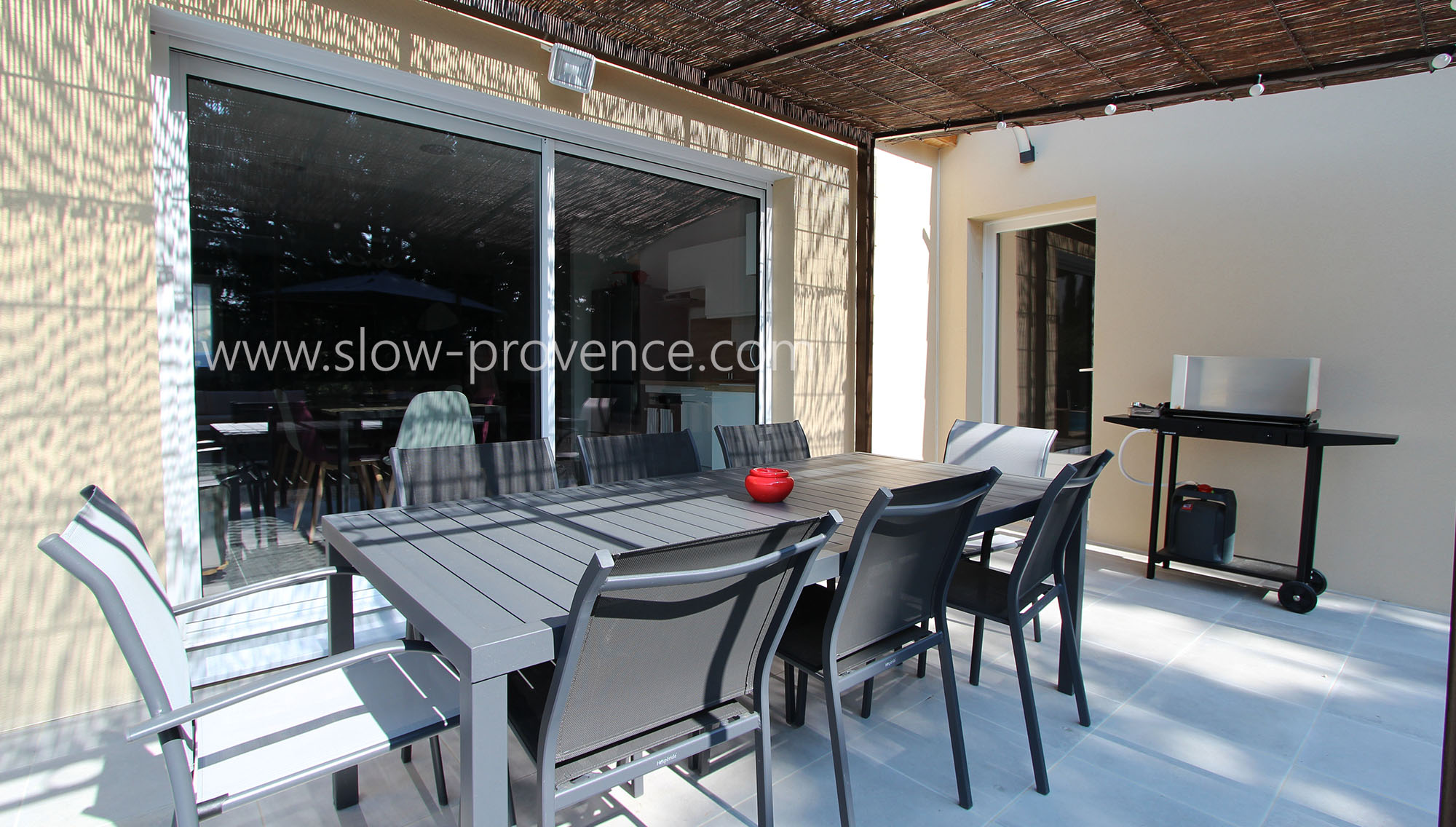 Terrasse ombragée
