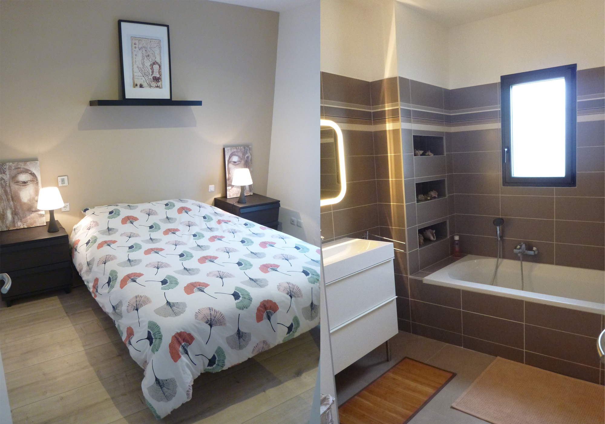 Chambre 2 - Salle de bain partagée