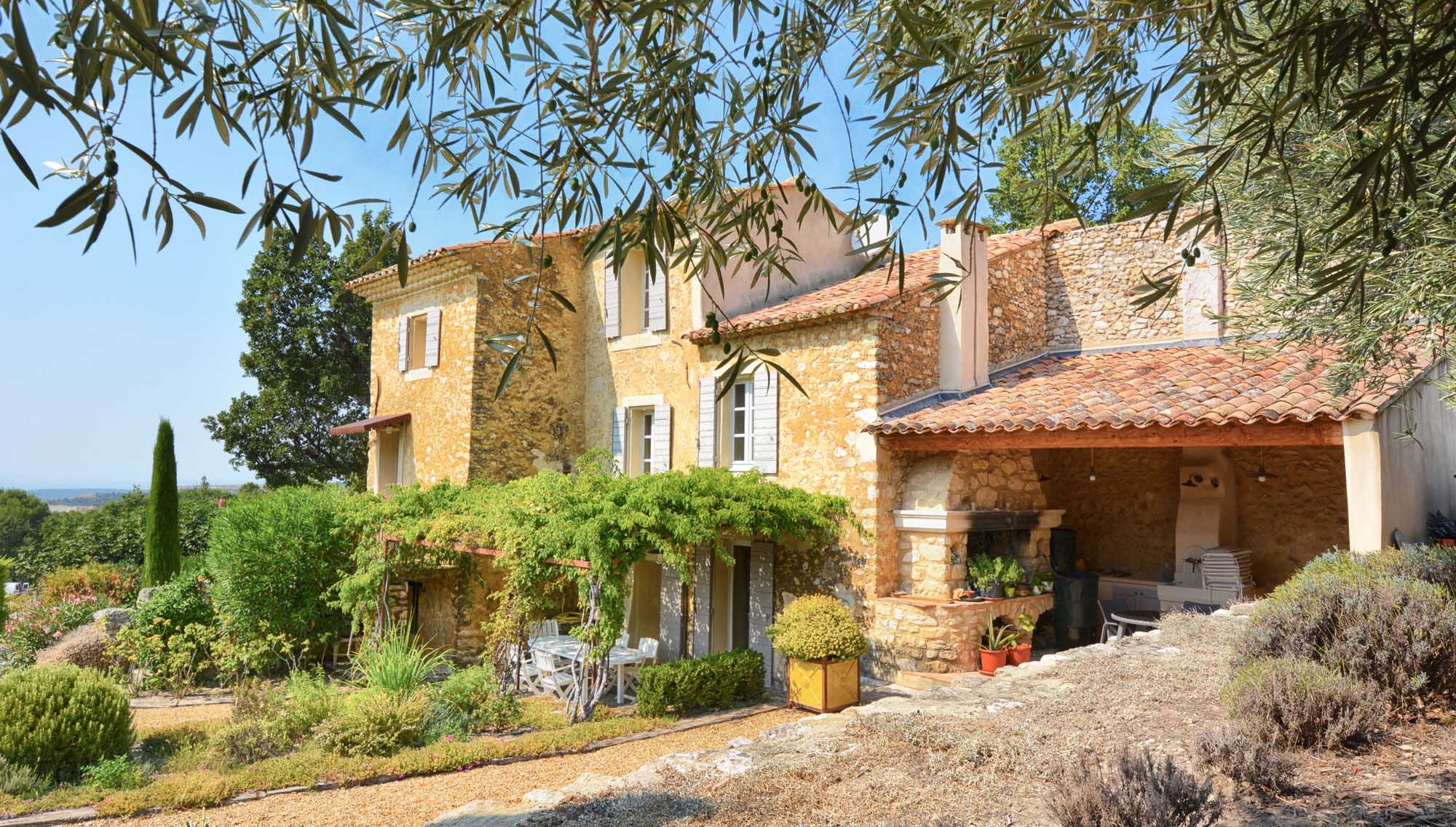 Beautiful stone house