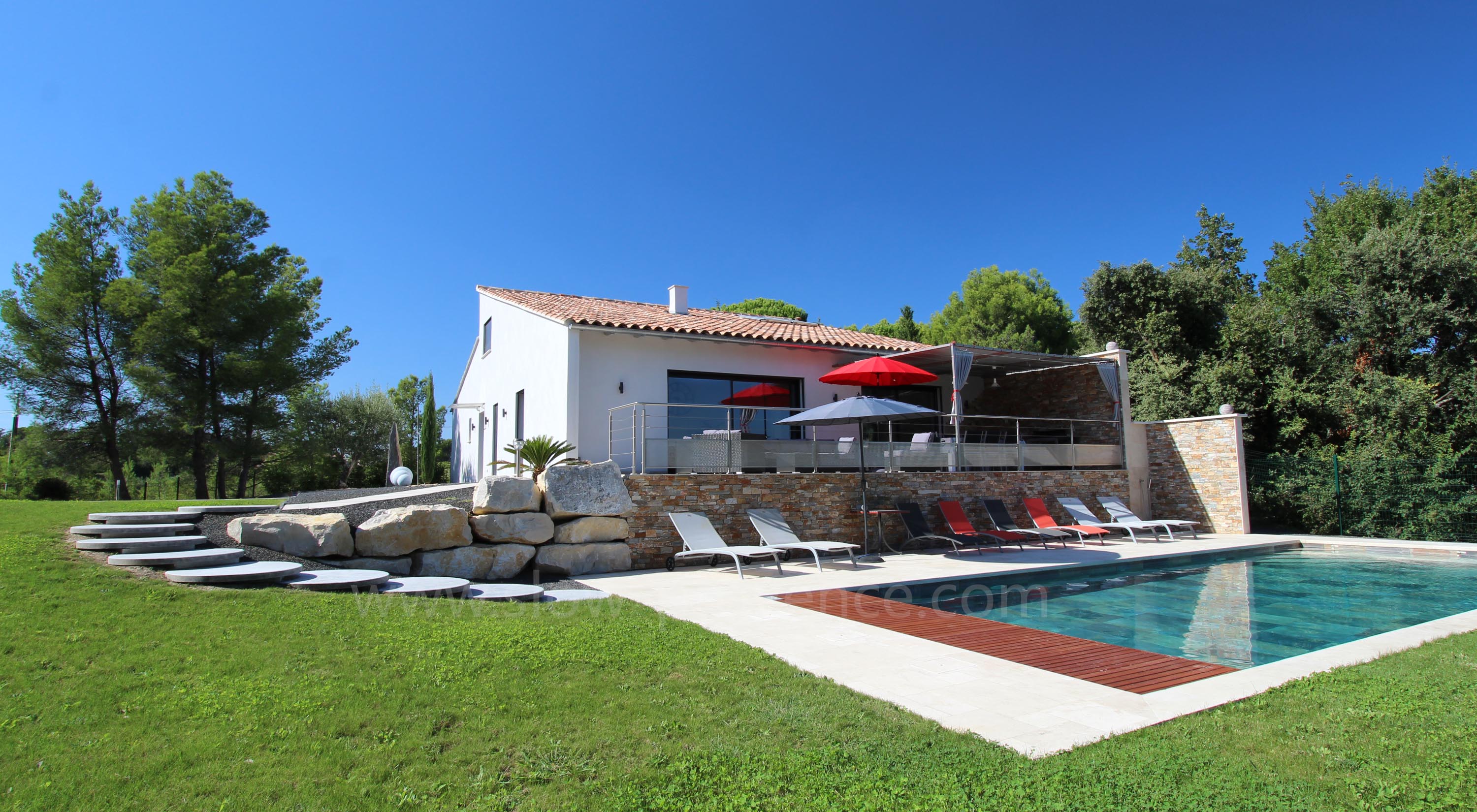 Grande villa contemporaine