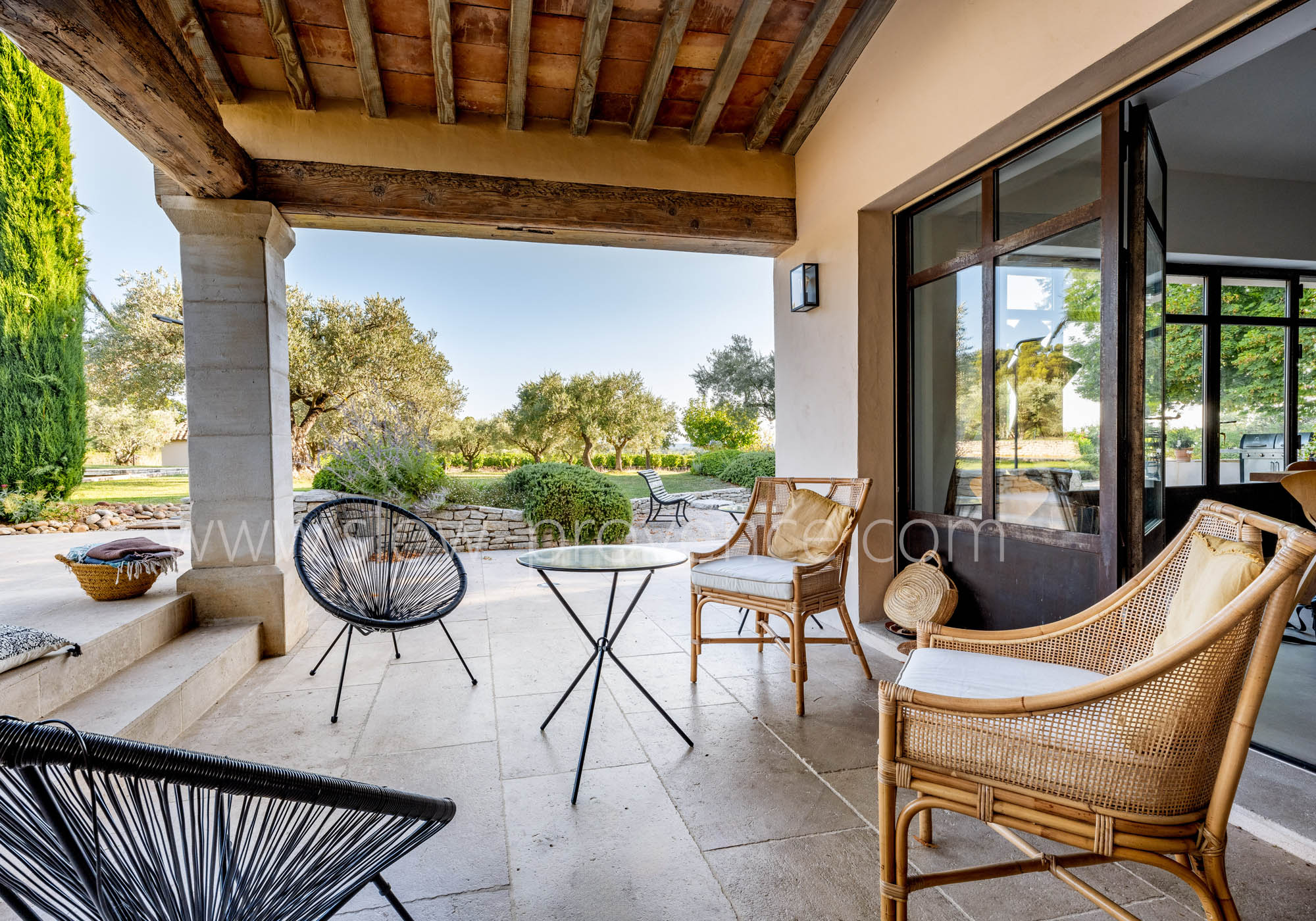 Terrasse abritée