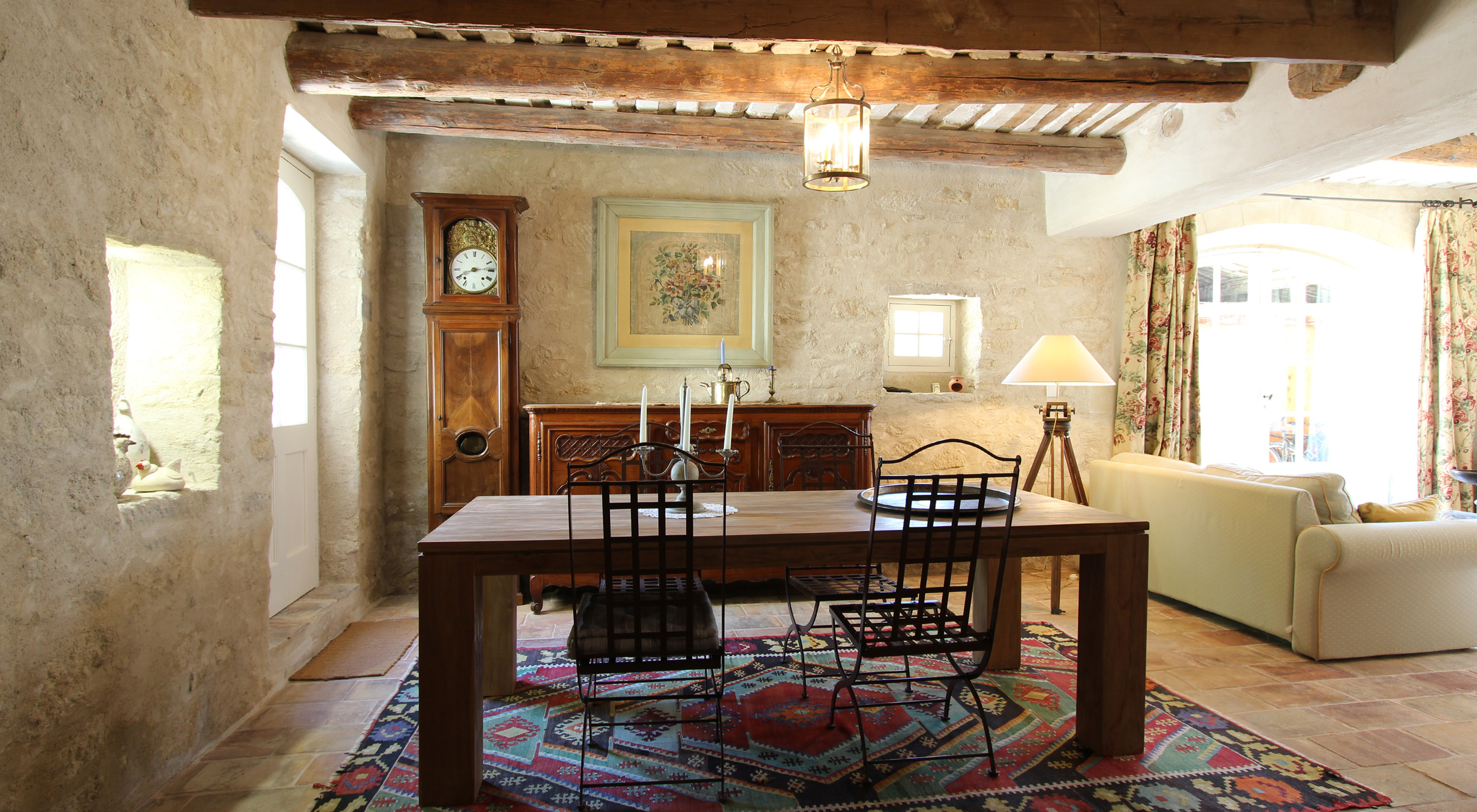 Bright living room