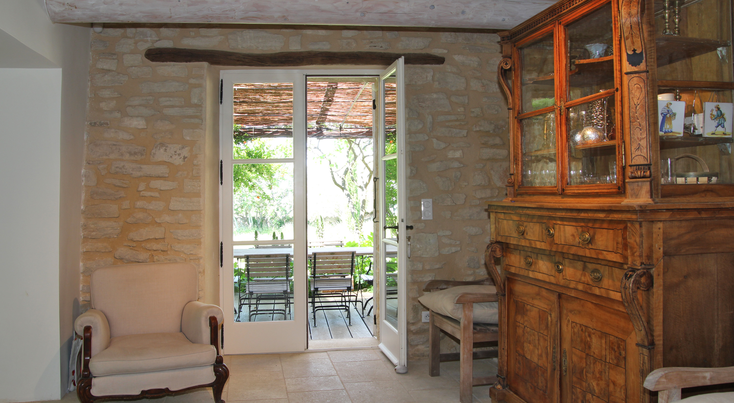 Accès terrasse ouest