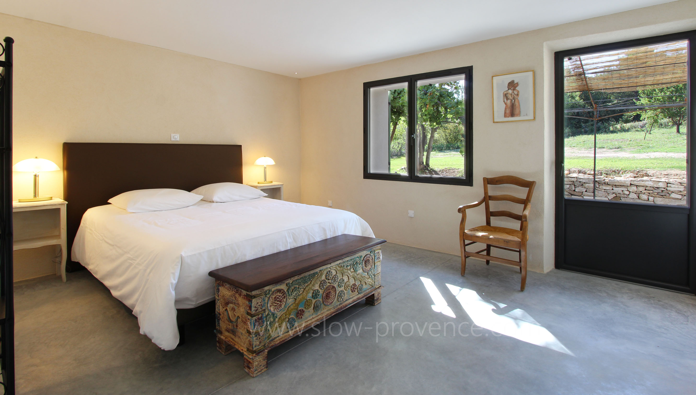 Chambre 1 rez-de-jardin
