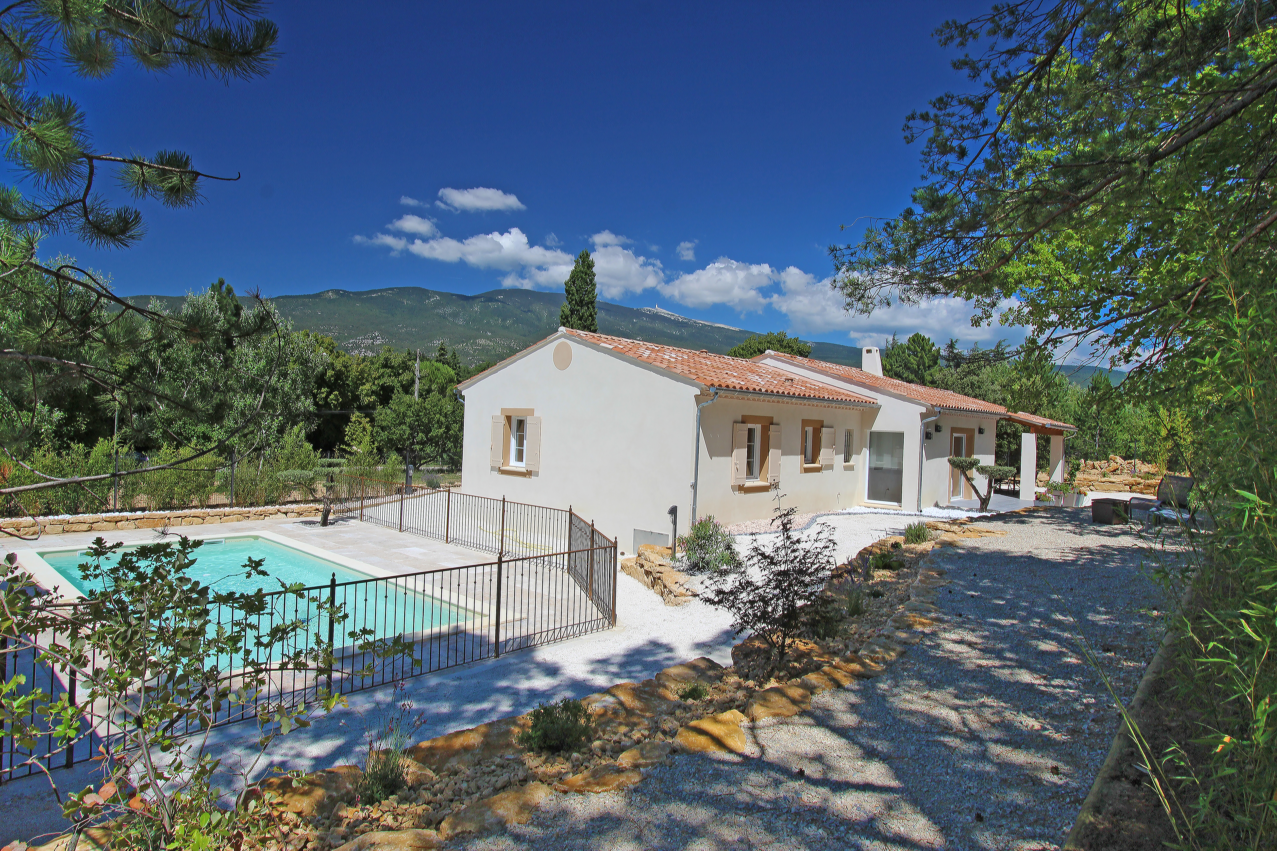 Vue sur le Mont Ventoux