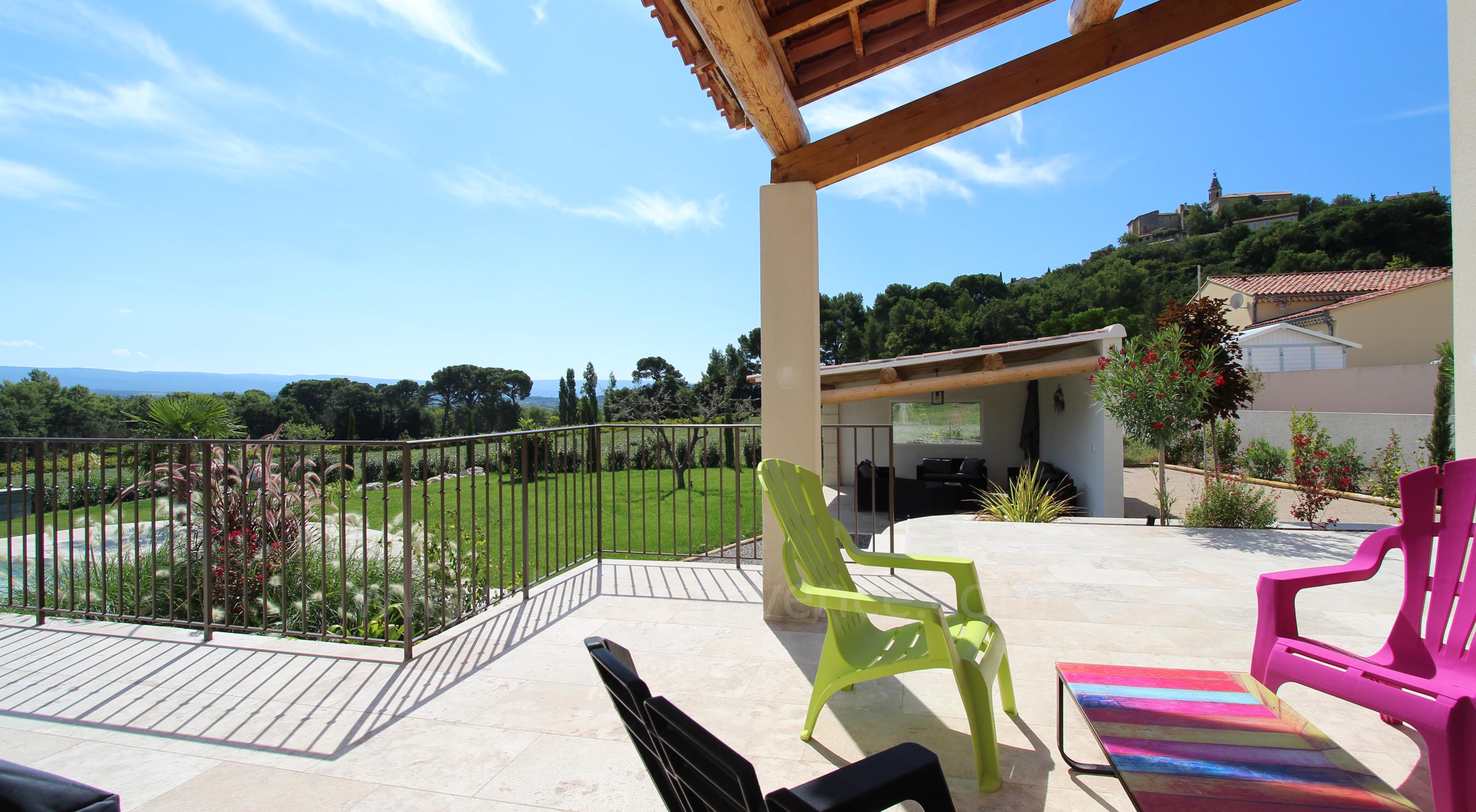 Terrasse abritée