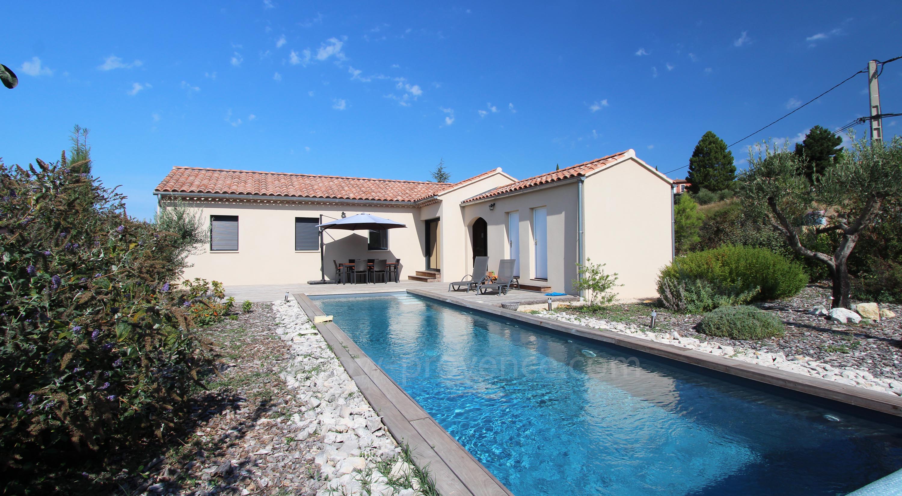 Large swimming pool