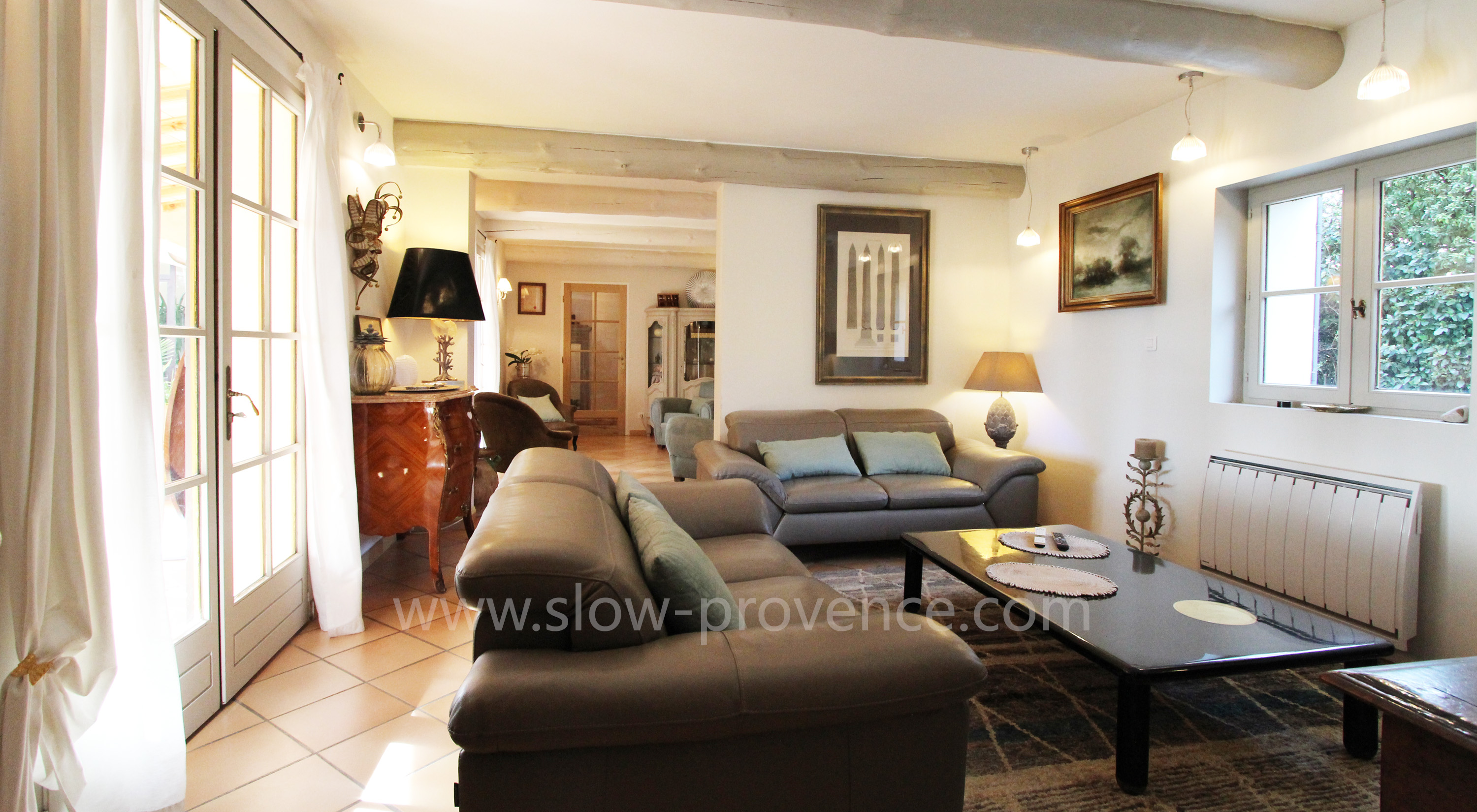 Salon traversant