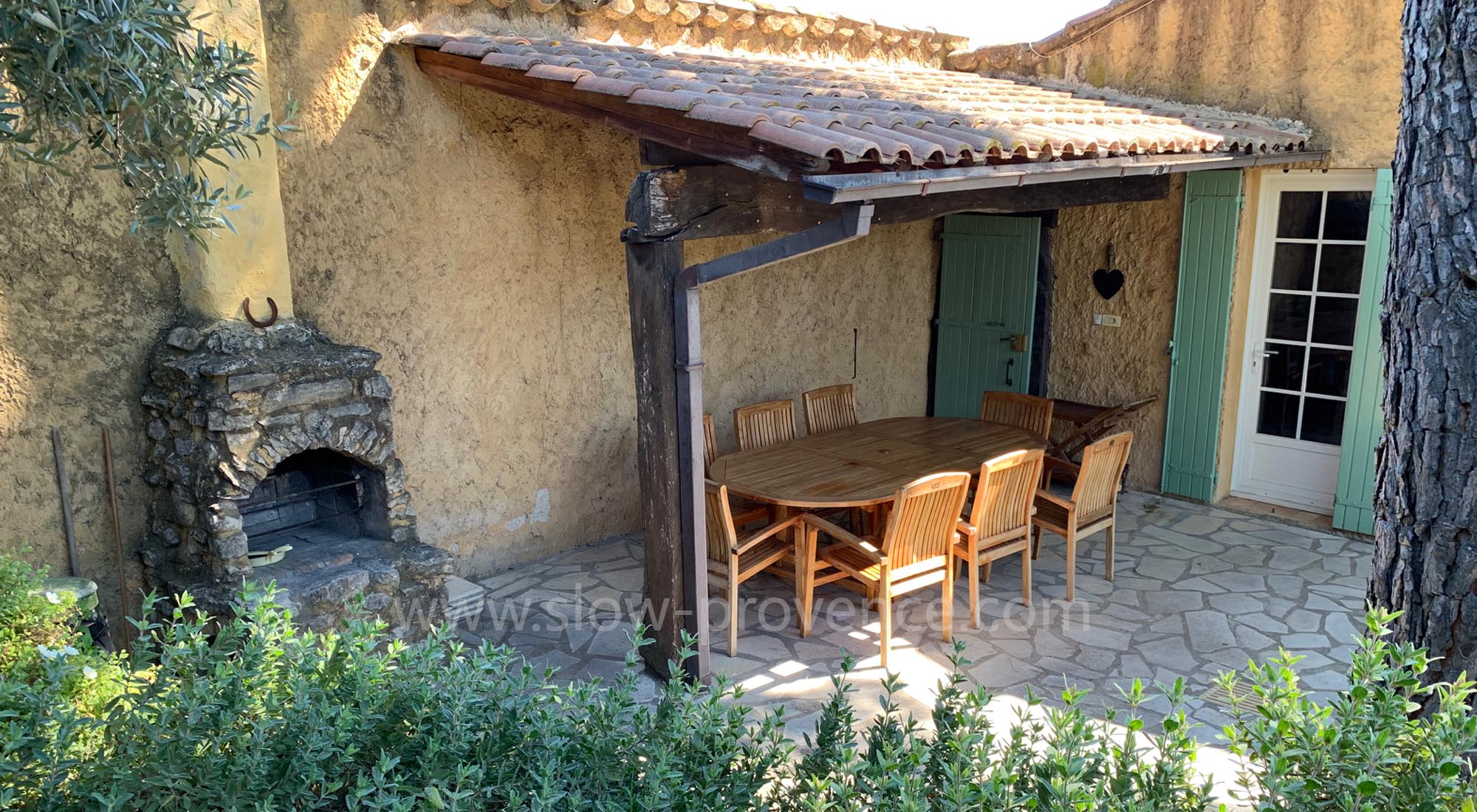 Terrasse couverte