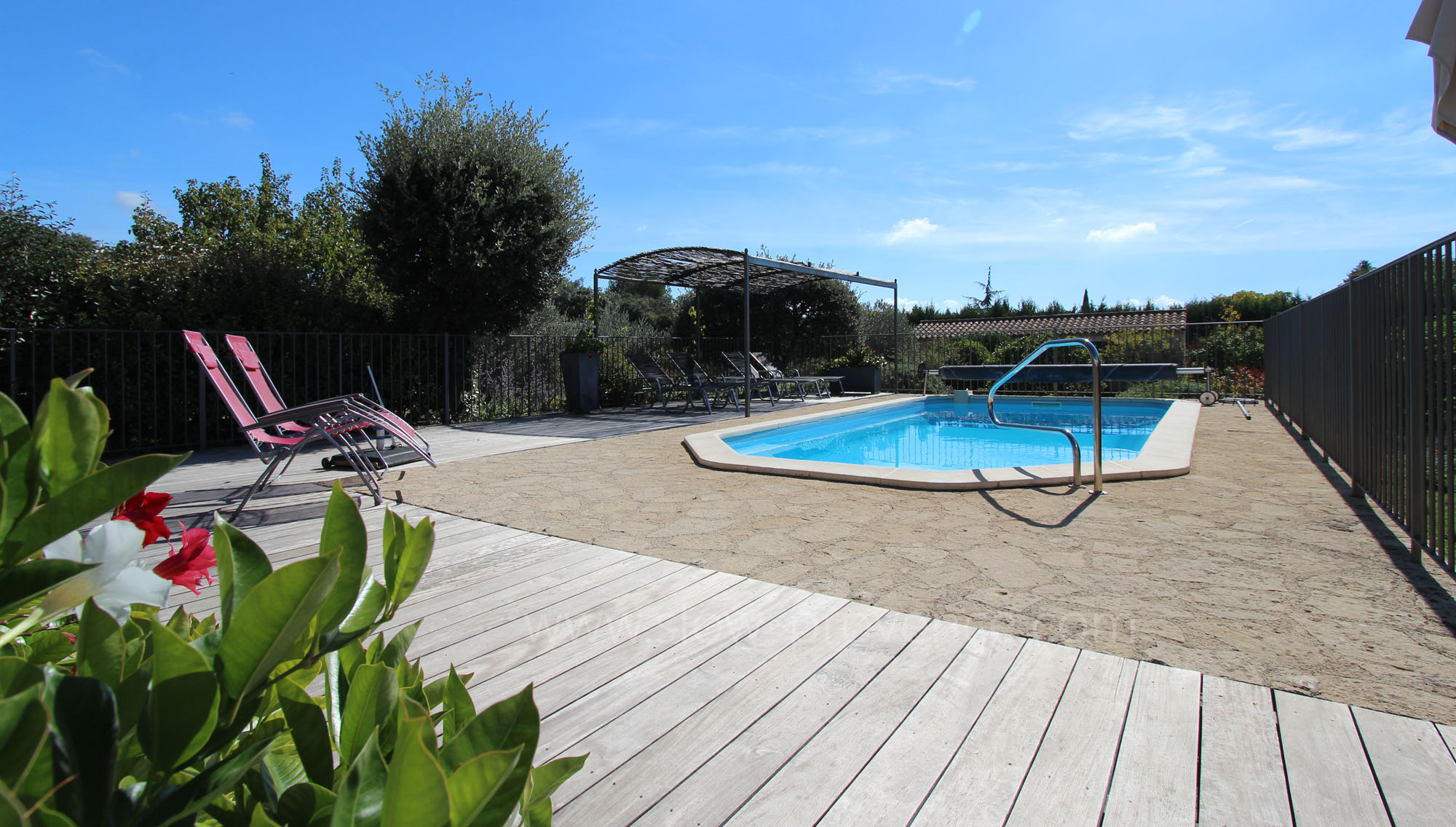 Grande plage piscine