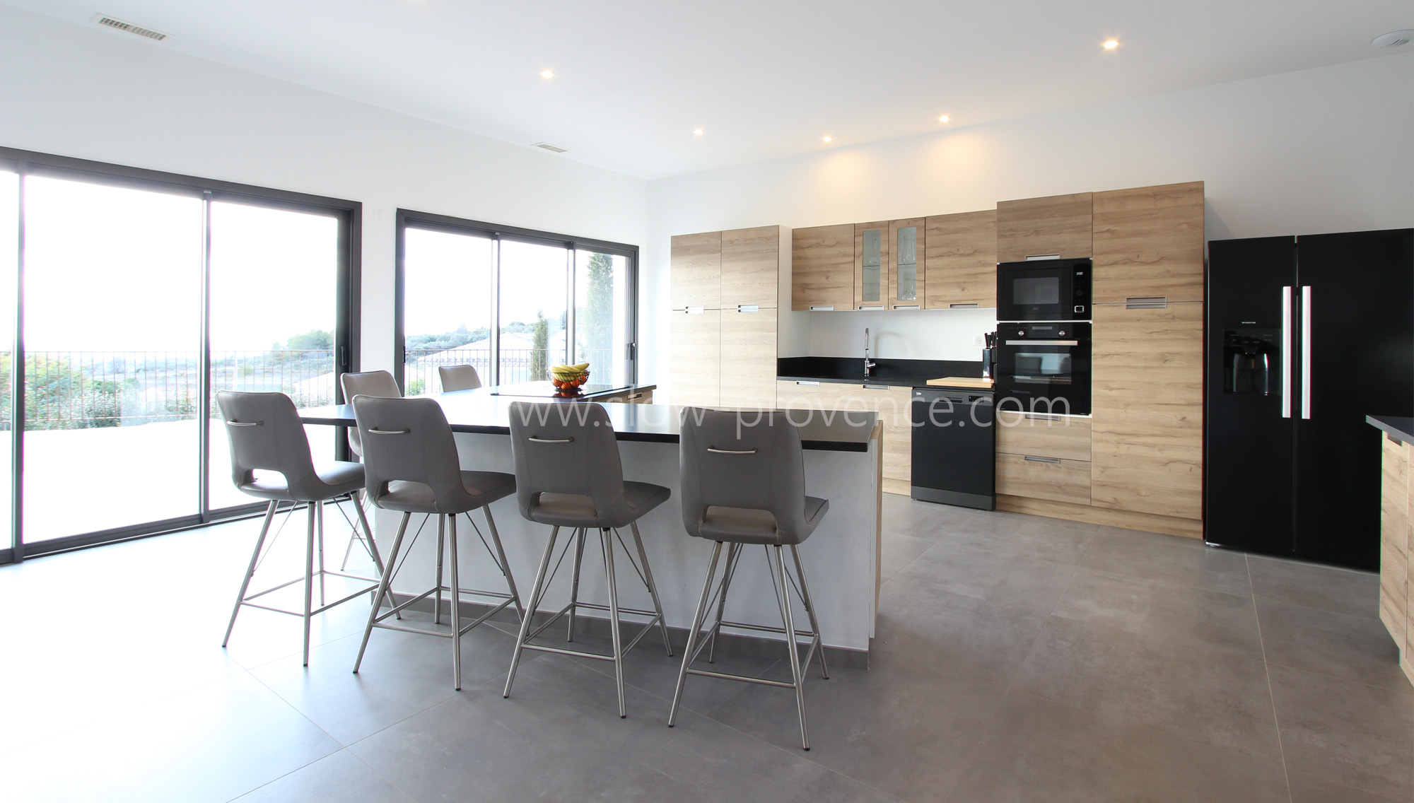 Grande cuisine lumineuse