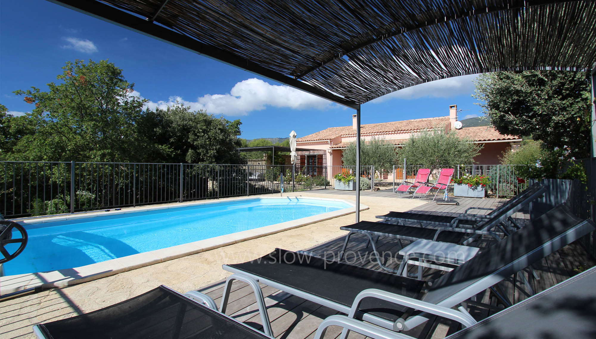 Maison avec piscine privée et chauffée
