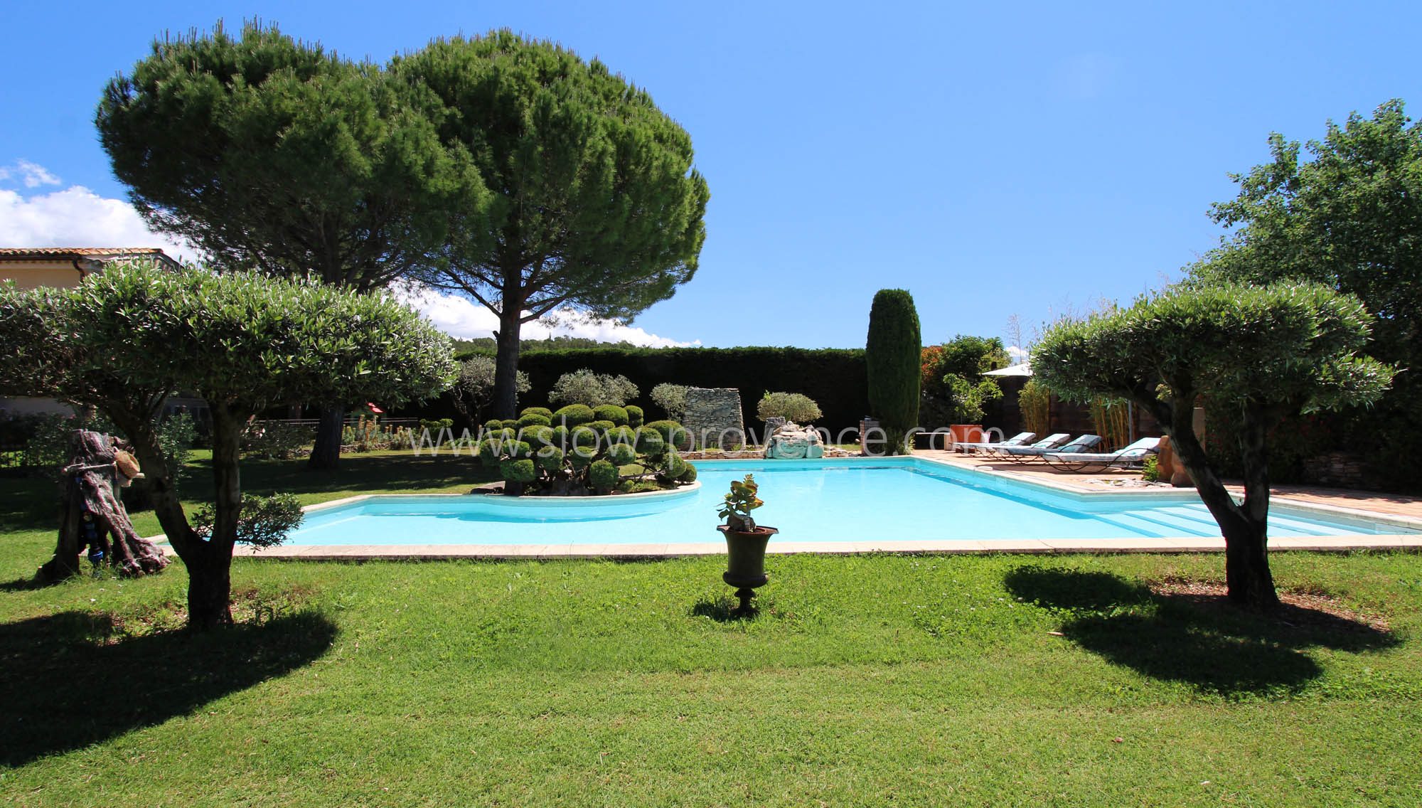 Grande piscine privée