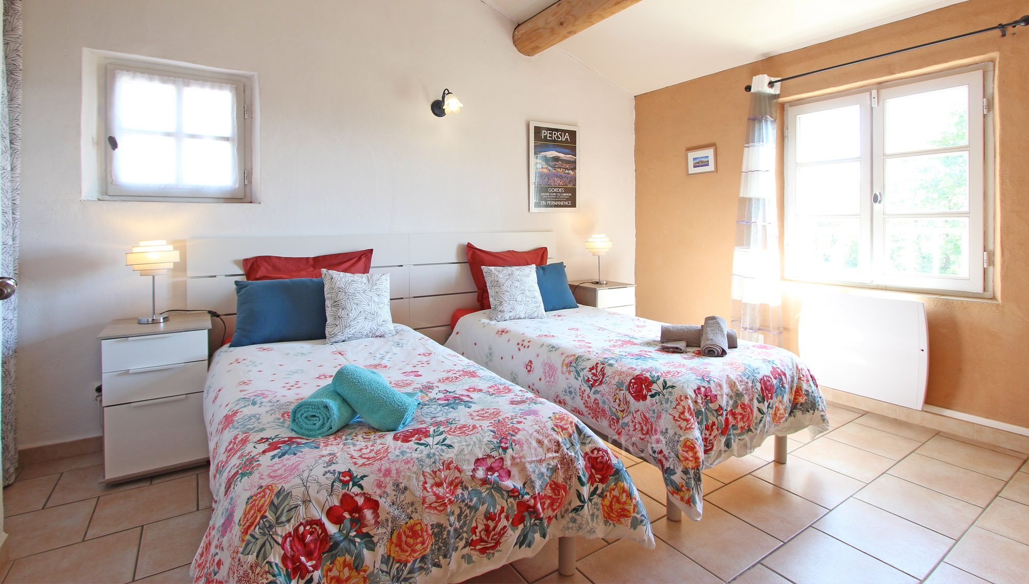 Etage : Chambre 3 : lits 90 x 190