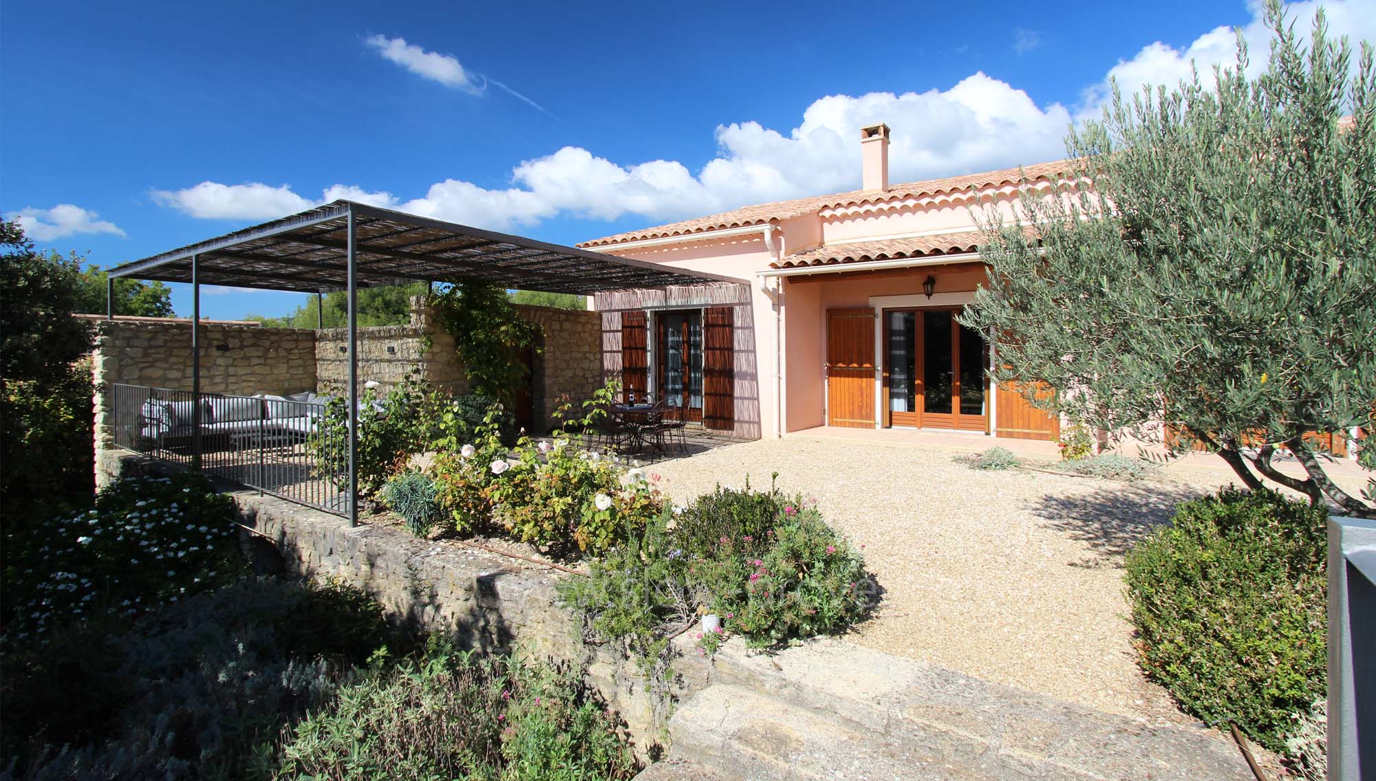 Bel espace ombragé