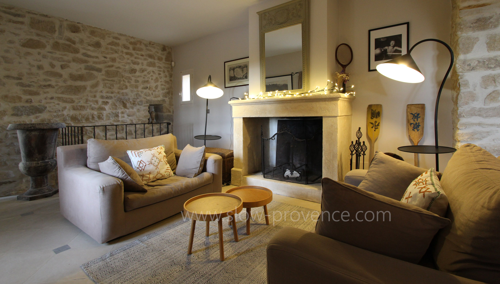 Petit salon au coin du feu