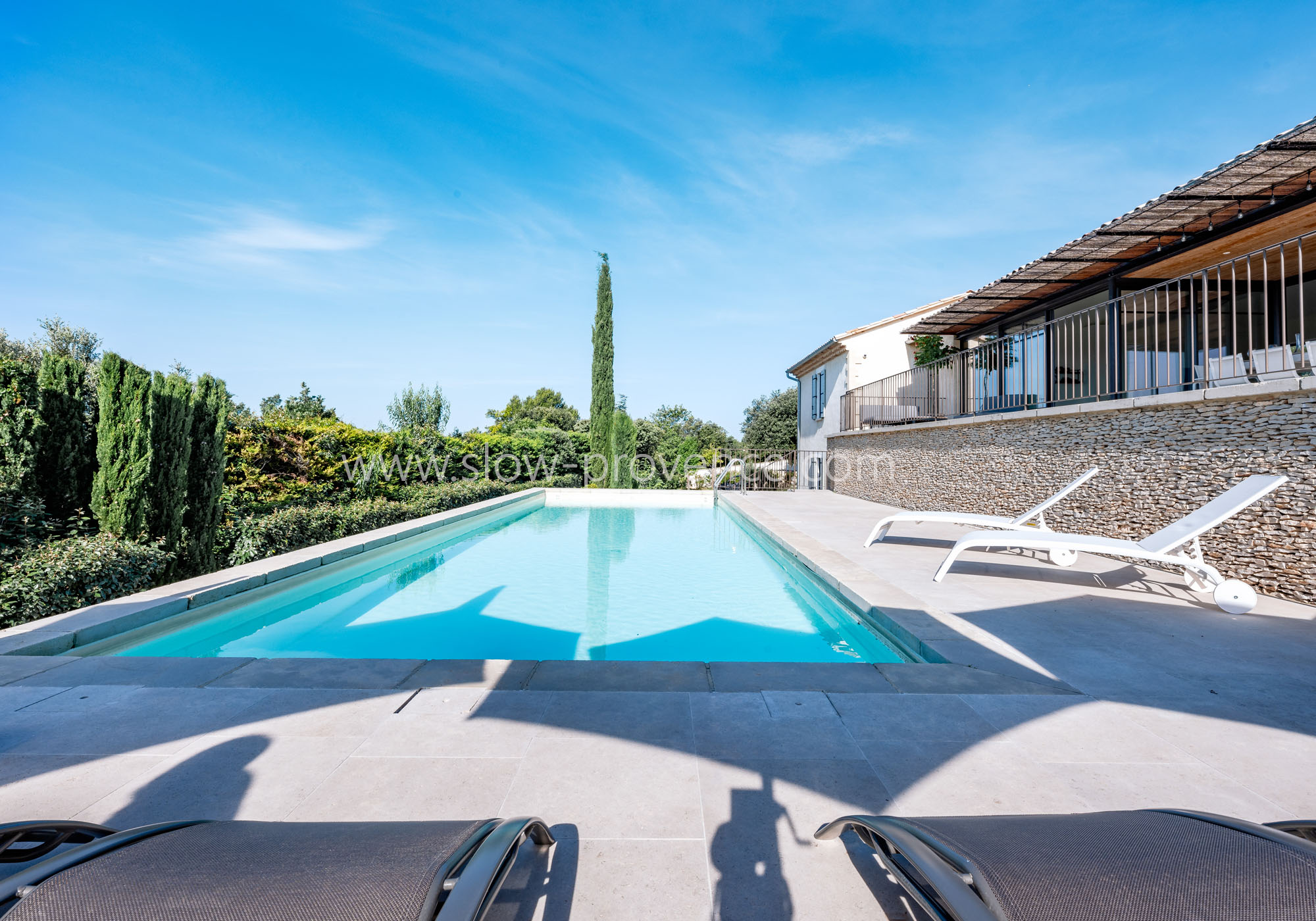 Piscine sans aucun vis à vis