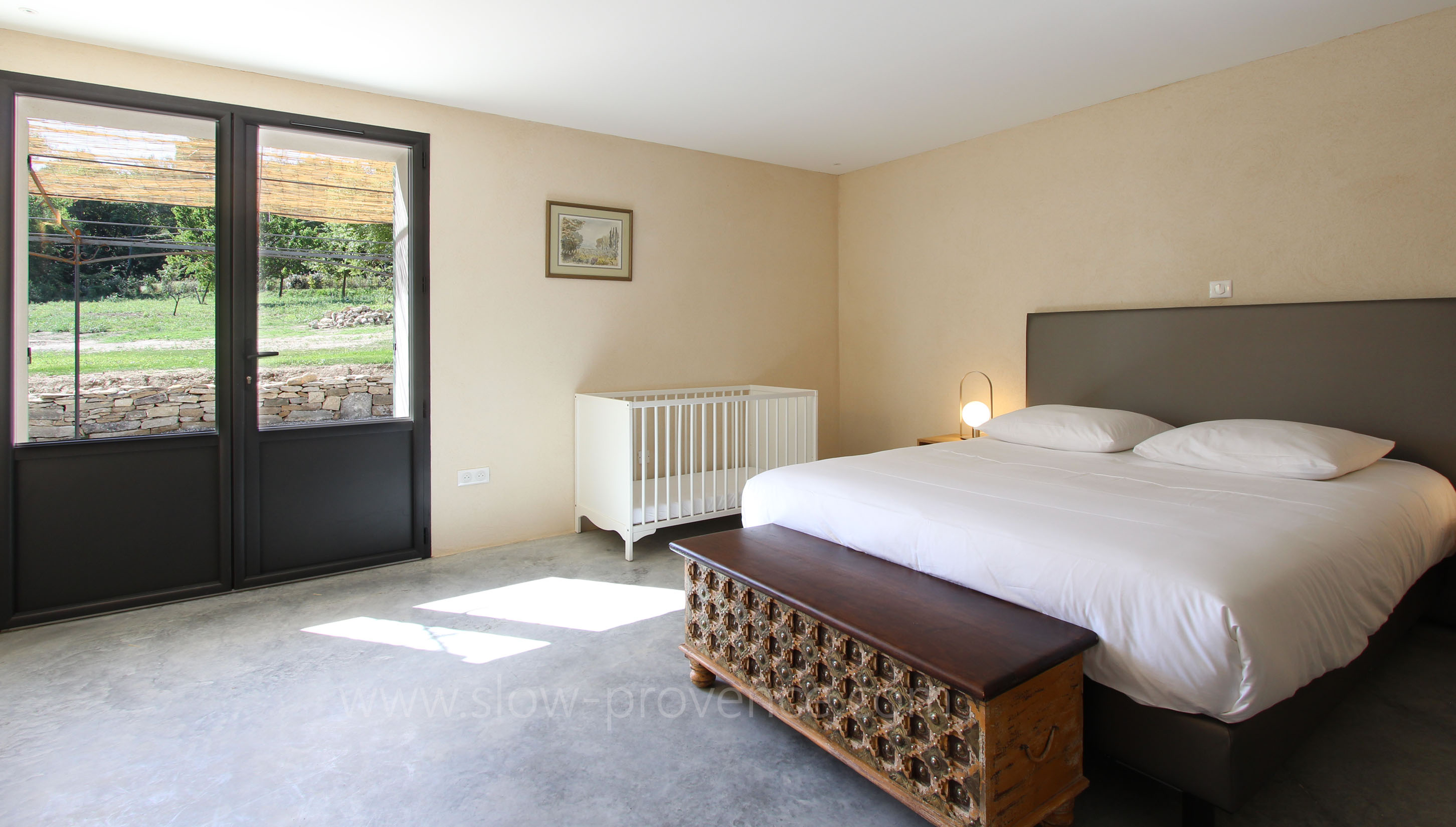 Chambre 2 en rez-de-jardin