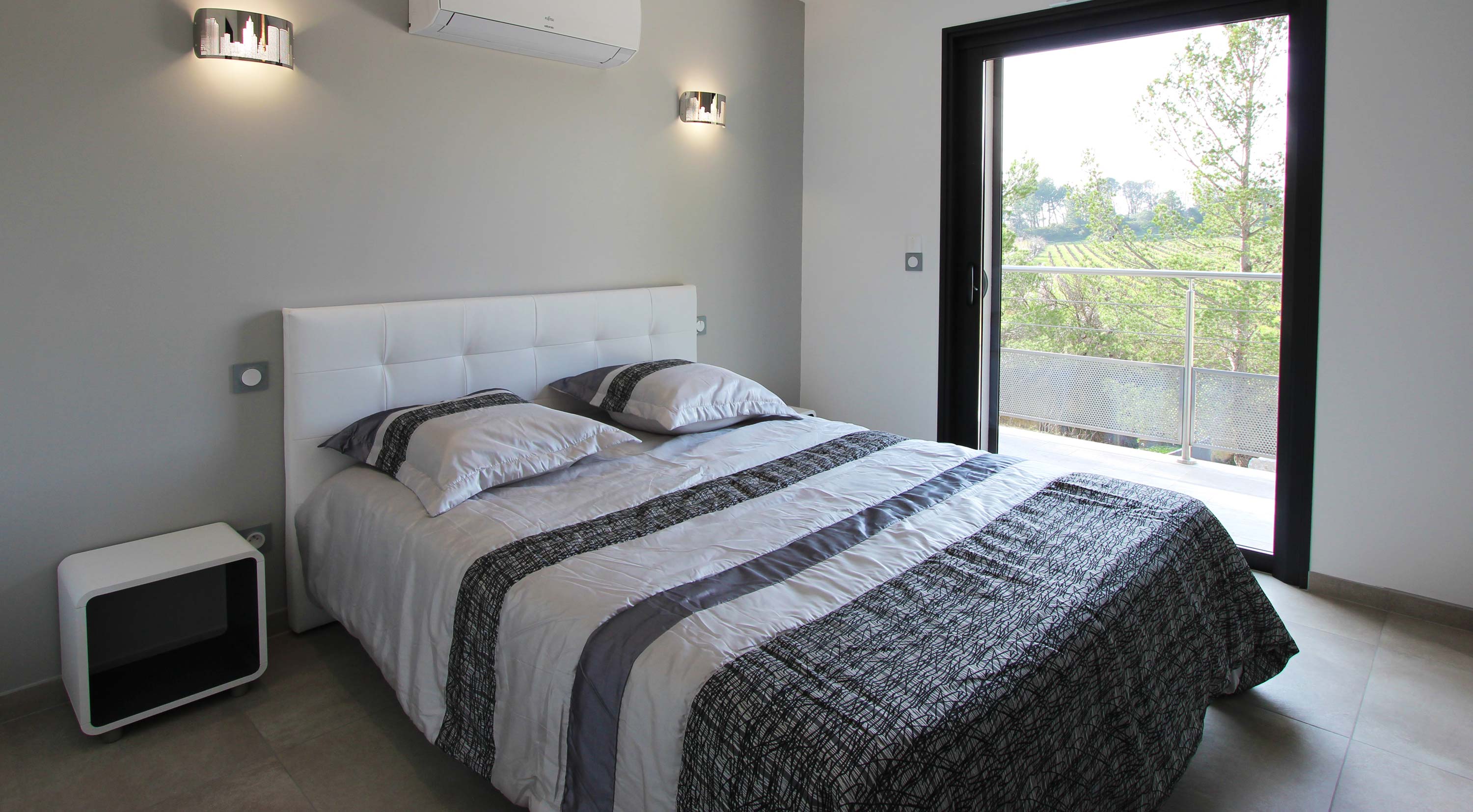 Chambre 3 avec sdb et balcon