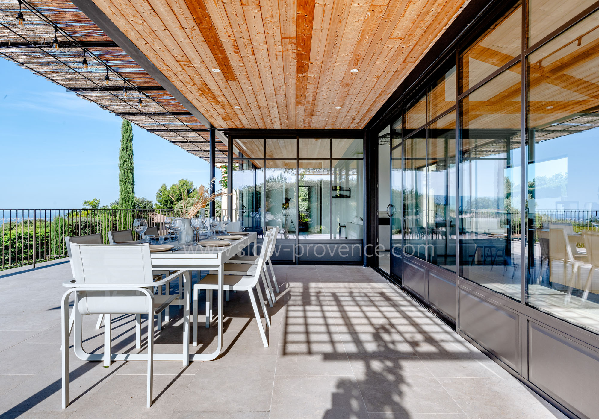 Une terrasse suspendue