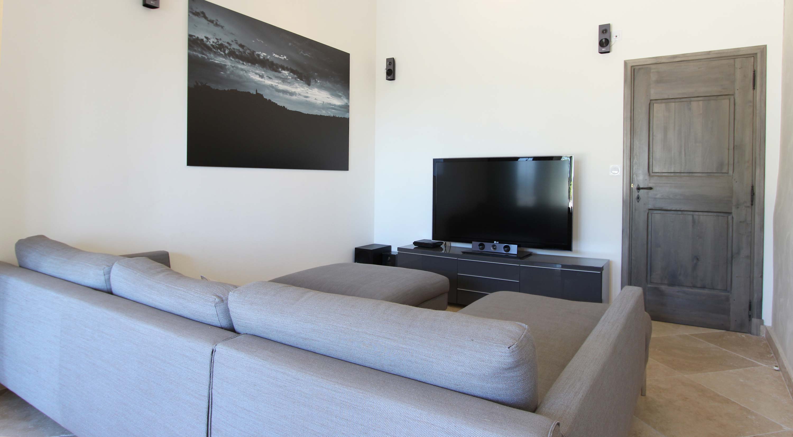 Separate TV room