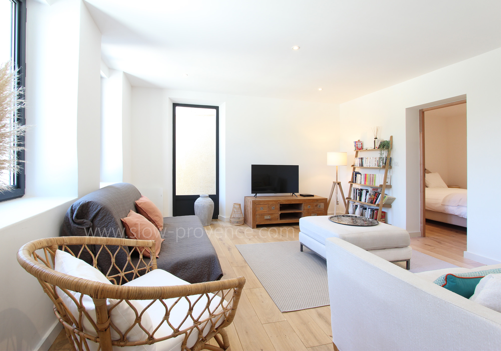 Living-room with minimalist decoration
