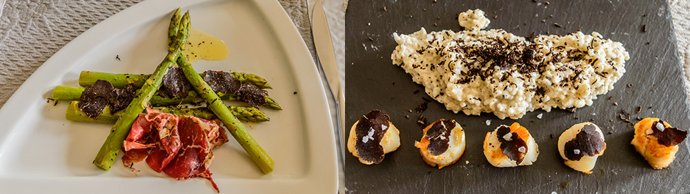 Cuisine à la truffe