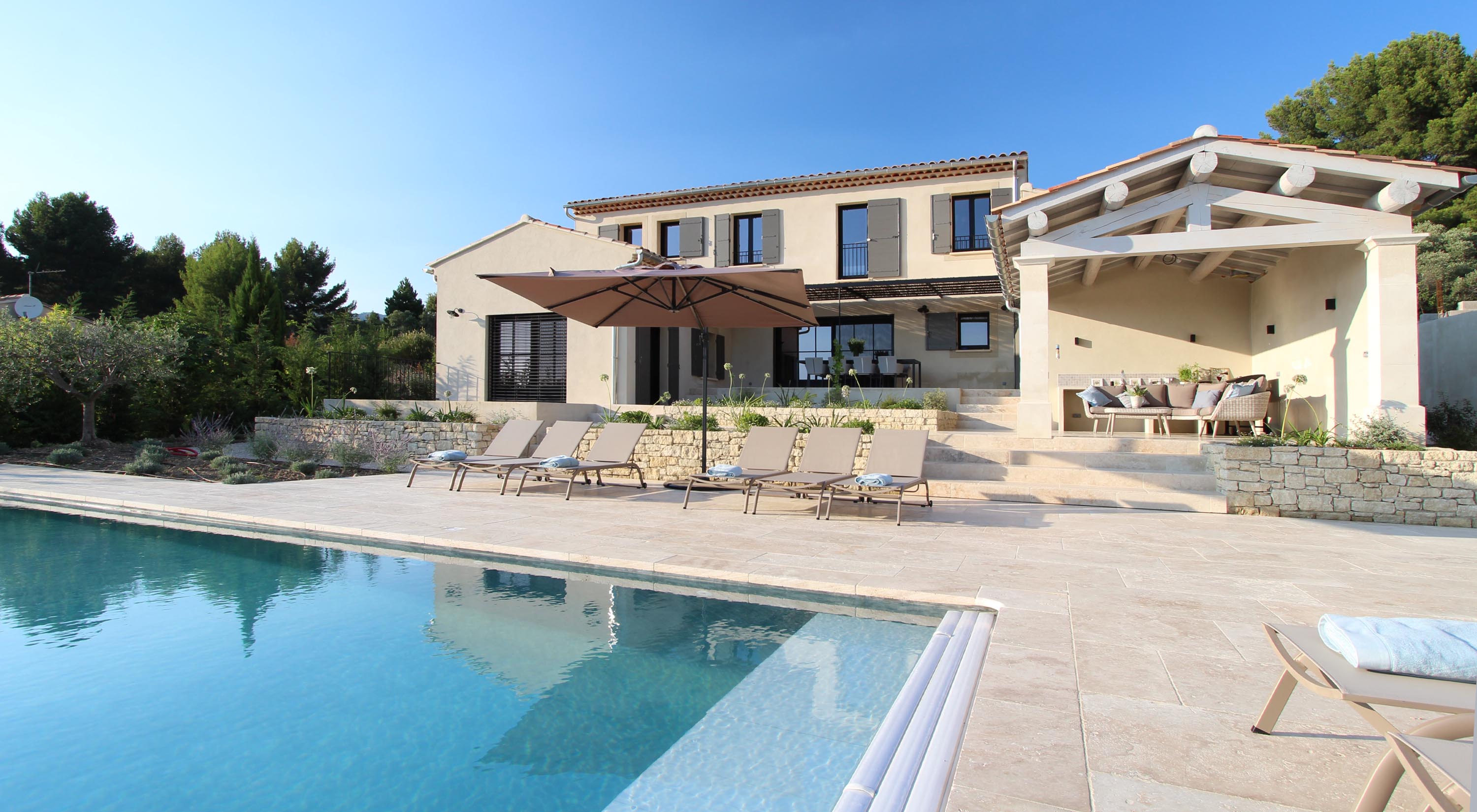 Luxueuse villa avec piscine à louer sur Bédoin en Provence