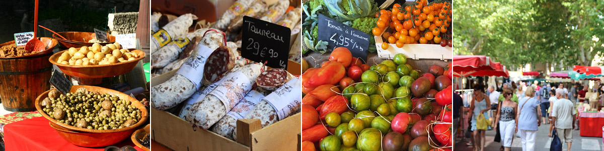 Marché provençal de Bedoin