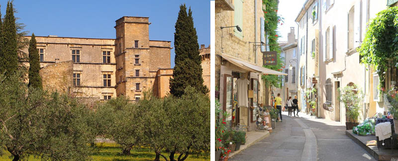 lourmarin chateau et village