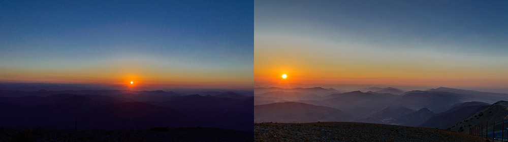 Lever de soleil au Ventoux