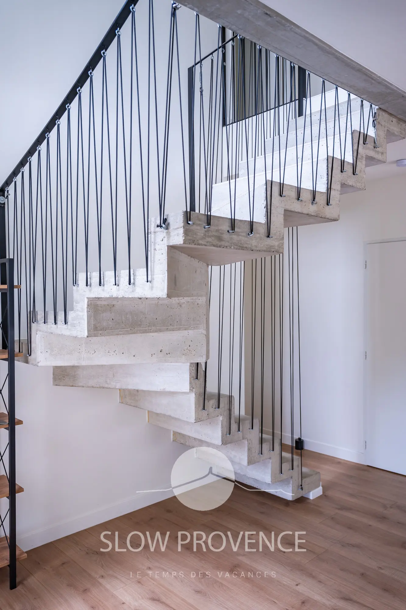 De magnifiques escaliers suspendus