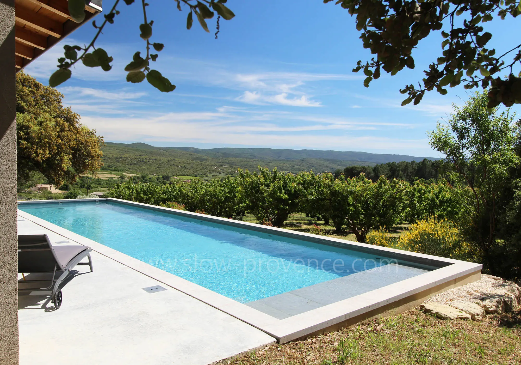 Superbe vue sur les collines provençales...