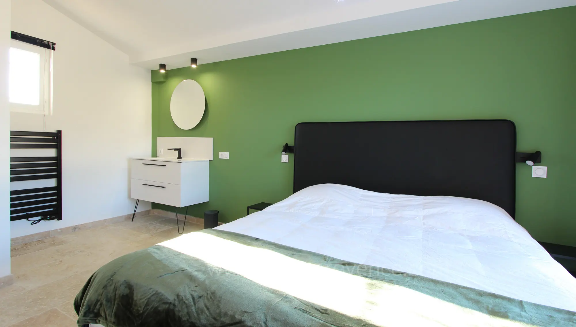 Bedroom 1 with private shower room